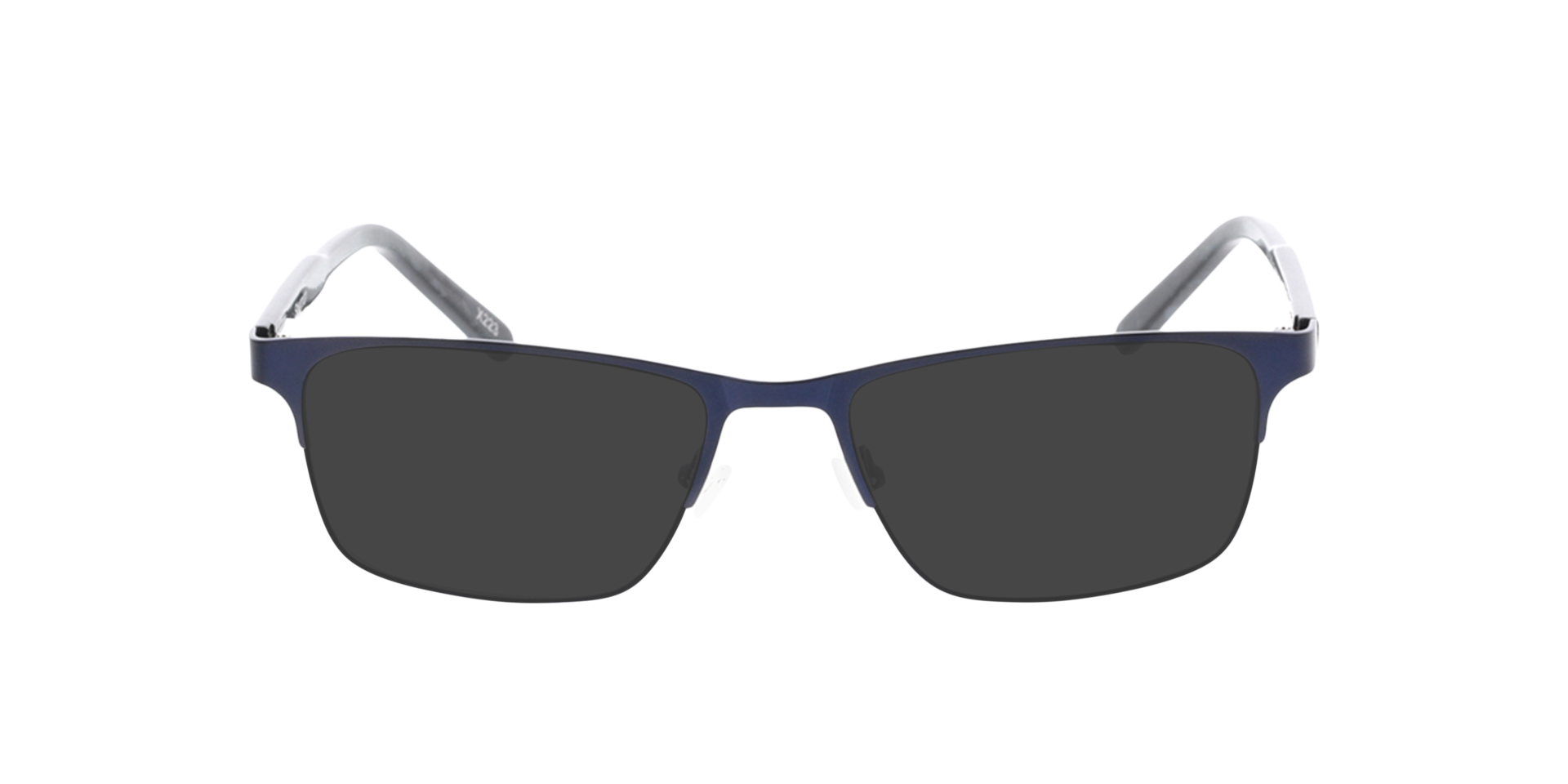 Sherman Blauw  &  gevlekt grijs MetaalEyeglass Frames van B24, met getinte lenzen