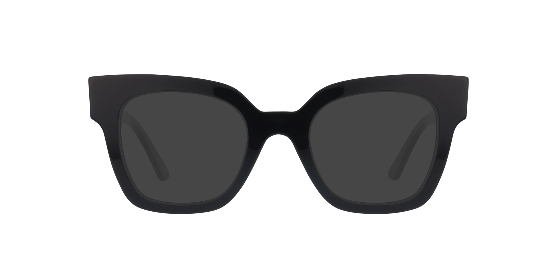 Venice CT Jet Black AcetatEyeglass Frames von B24, mit getönten Gläsern