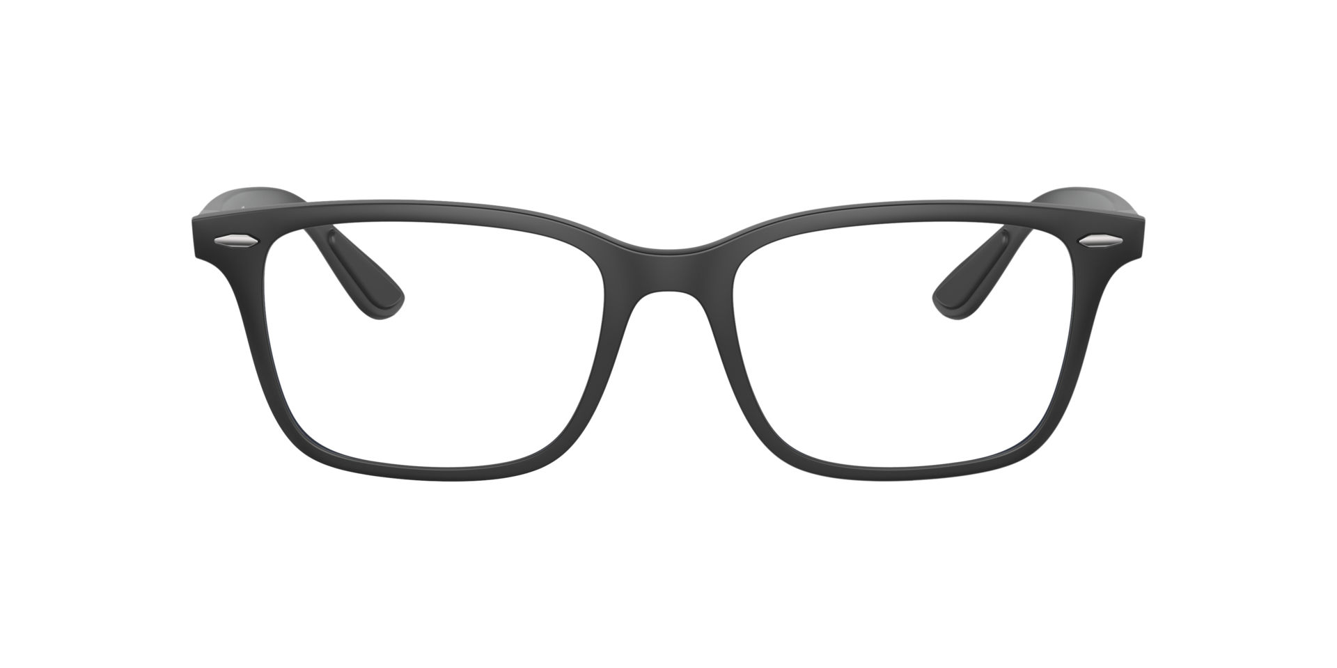 RB7144 Schwarz KunststoffEyeglass Frames von B24, Vorderansicht