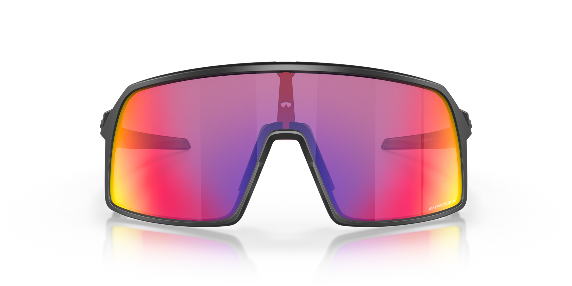 Sutro S Matzwart KunststofSunglass Frames van B24, Vooraanzicht