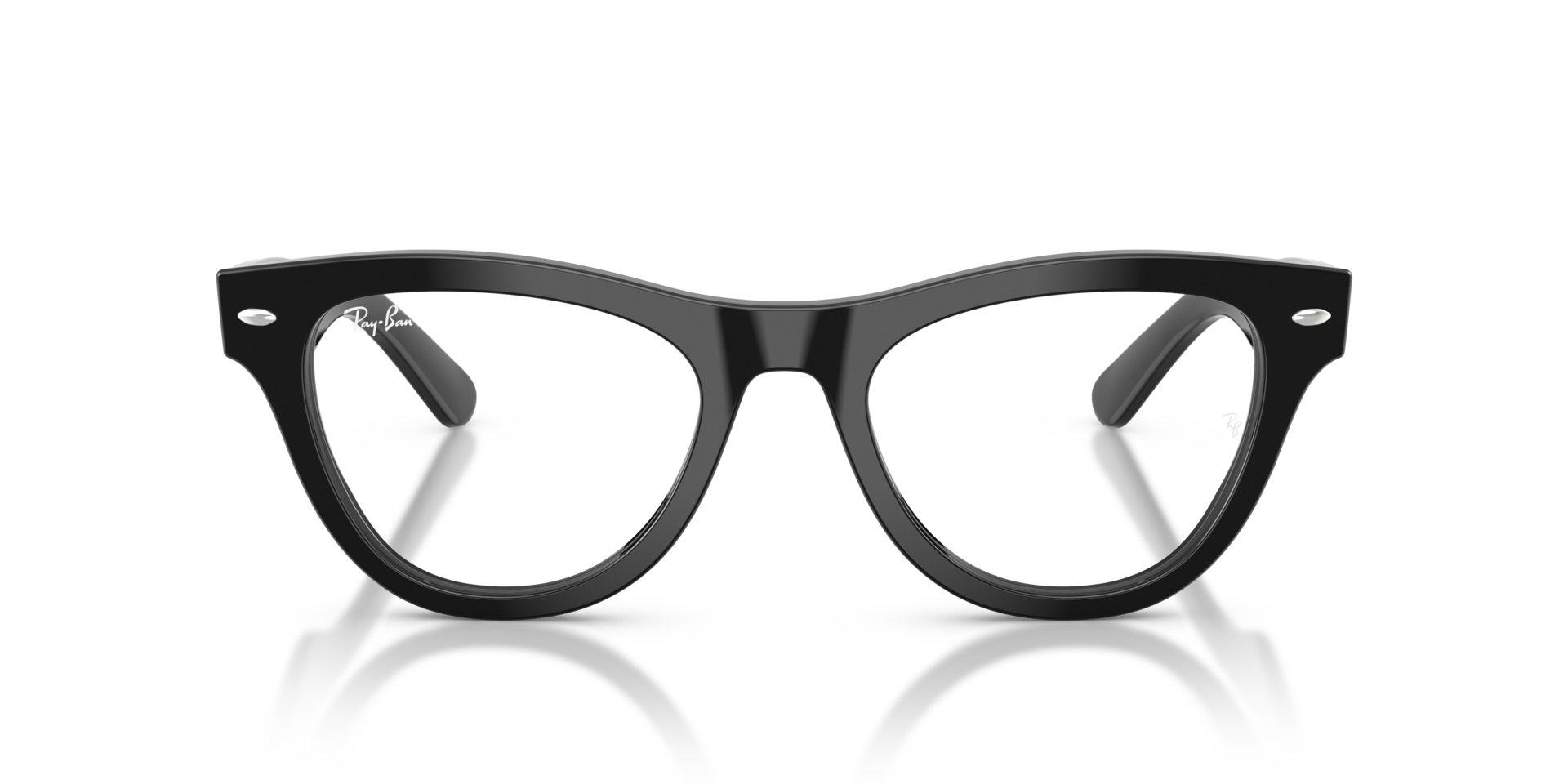 RB5510 Zwart AcetaatEyeglass Frames van B24, Vooraanzicht