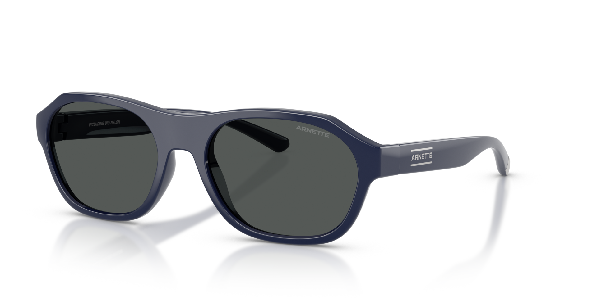 AN4380 Dunkelblau KunststoffSunglass Frames von B24, Dreiviertelansicht