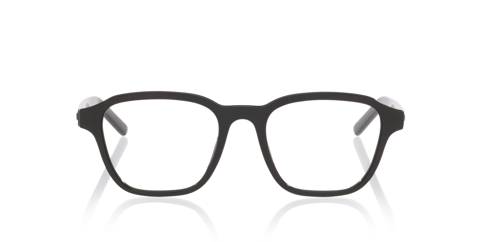 PU0518O Schwarz KunststoffEyeglass Frames von B24, Vorderansicht