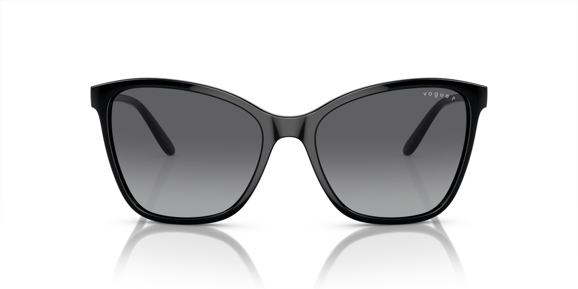 VO5520S Schwarz KunststoffSunglass Frames von B24, Vorderansicht