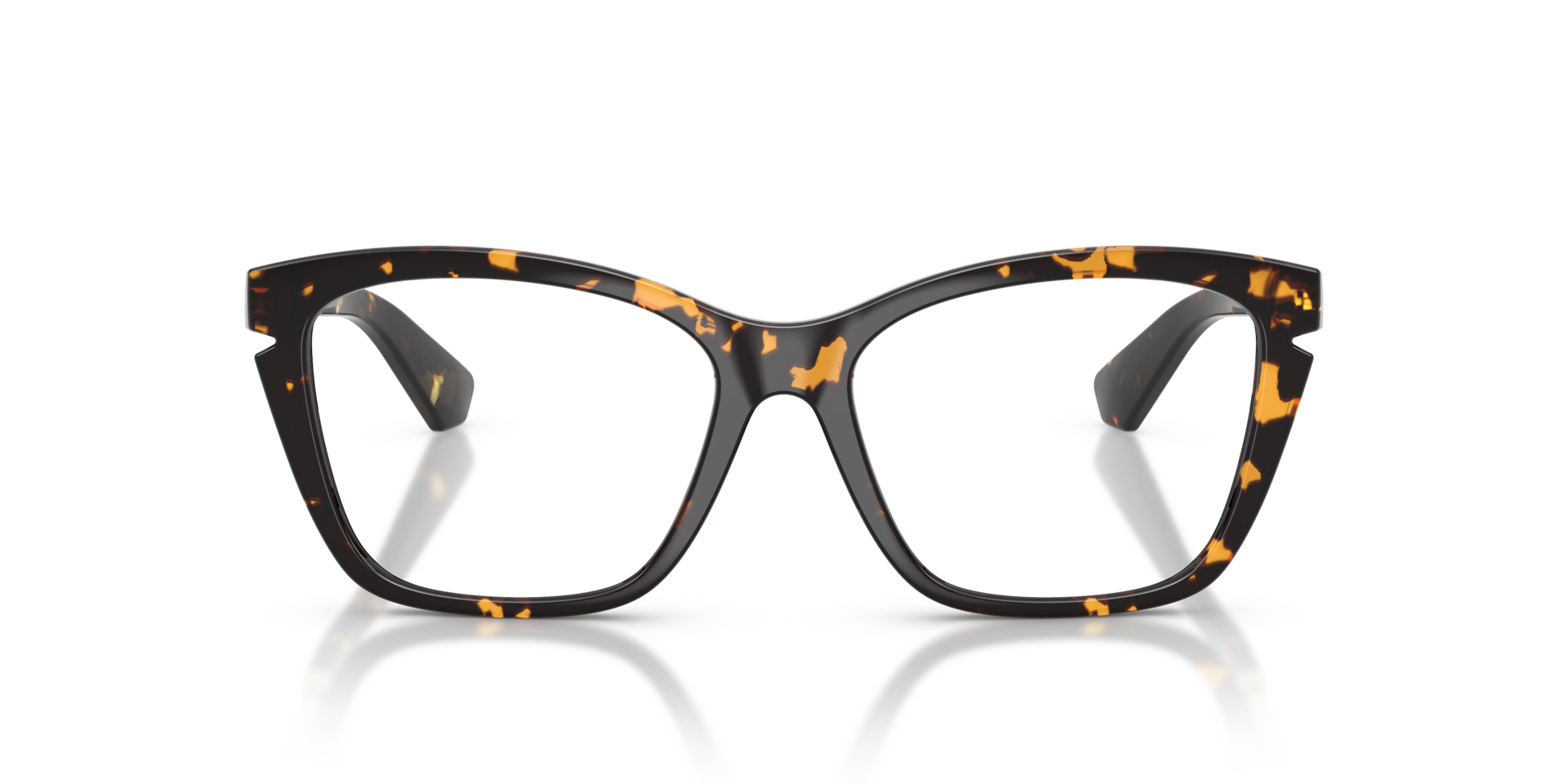 BE2427U Yellow Havana KunststoffEyeglass Frames von B24, Vorderansicht
