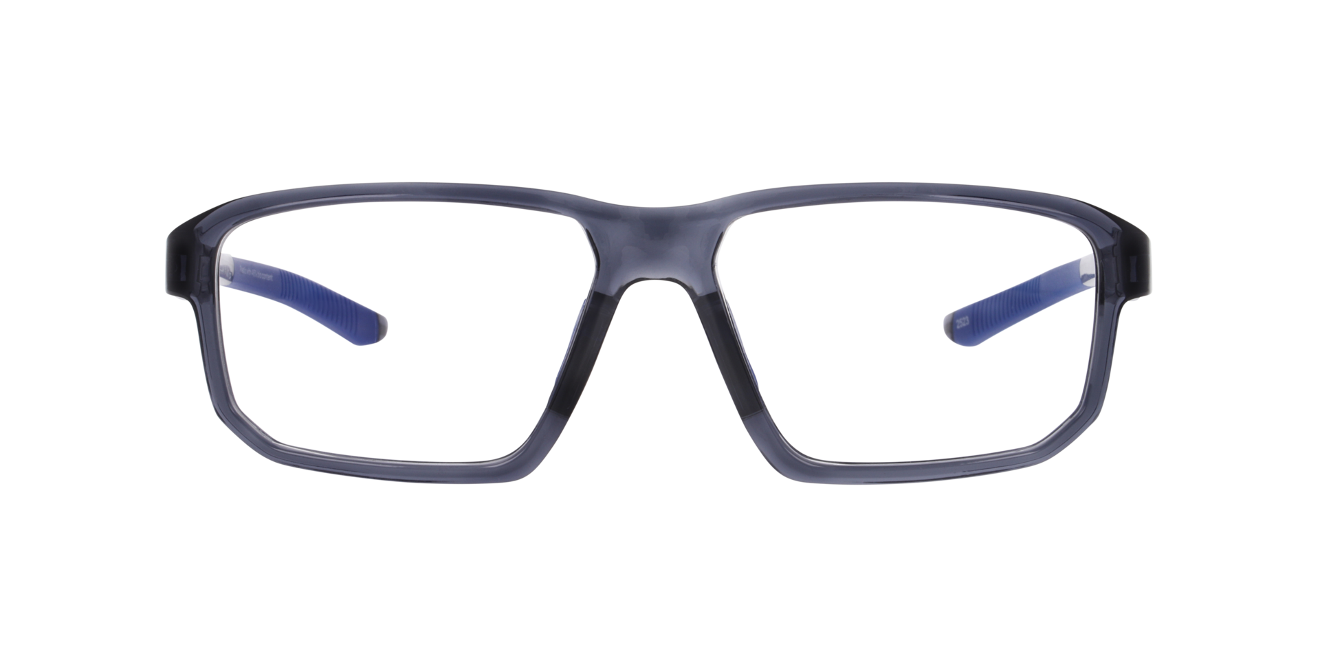Manchester Kristalgrijs KunststofEyeglass Frames van B24, Vooraanzicht