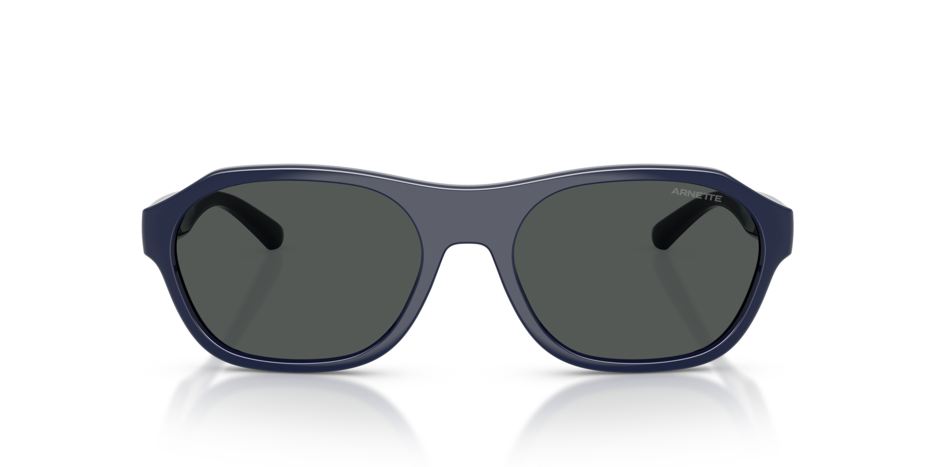 AN4380 Dunkelblau KunststoffSunglass Frames von B24, Vorderansicht
