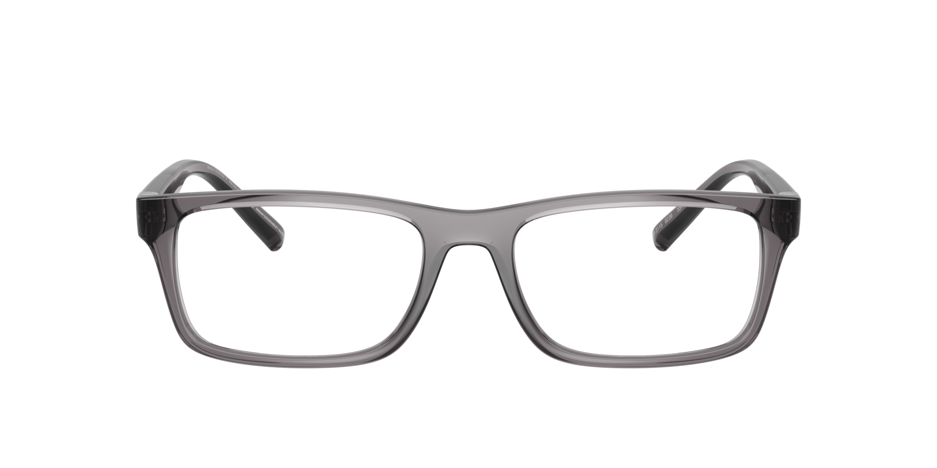 Glanzend Transparant Grijs AX3115 -  Plastic Brillen