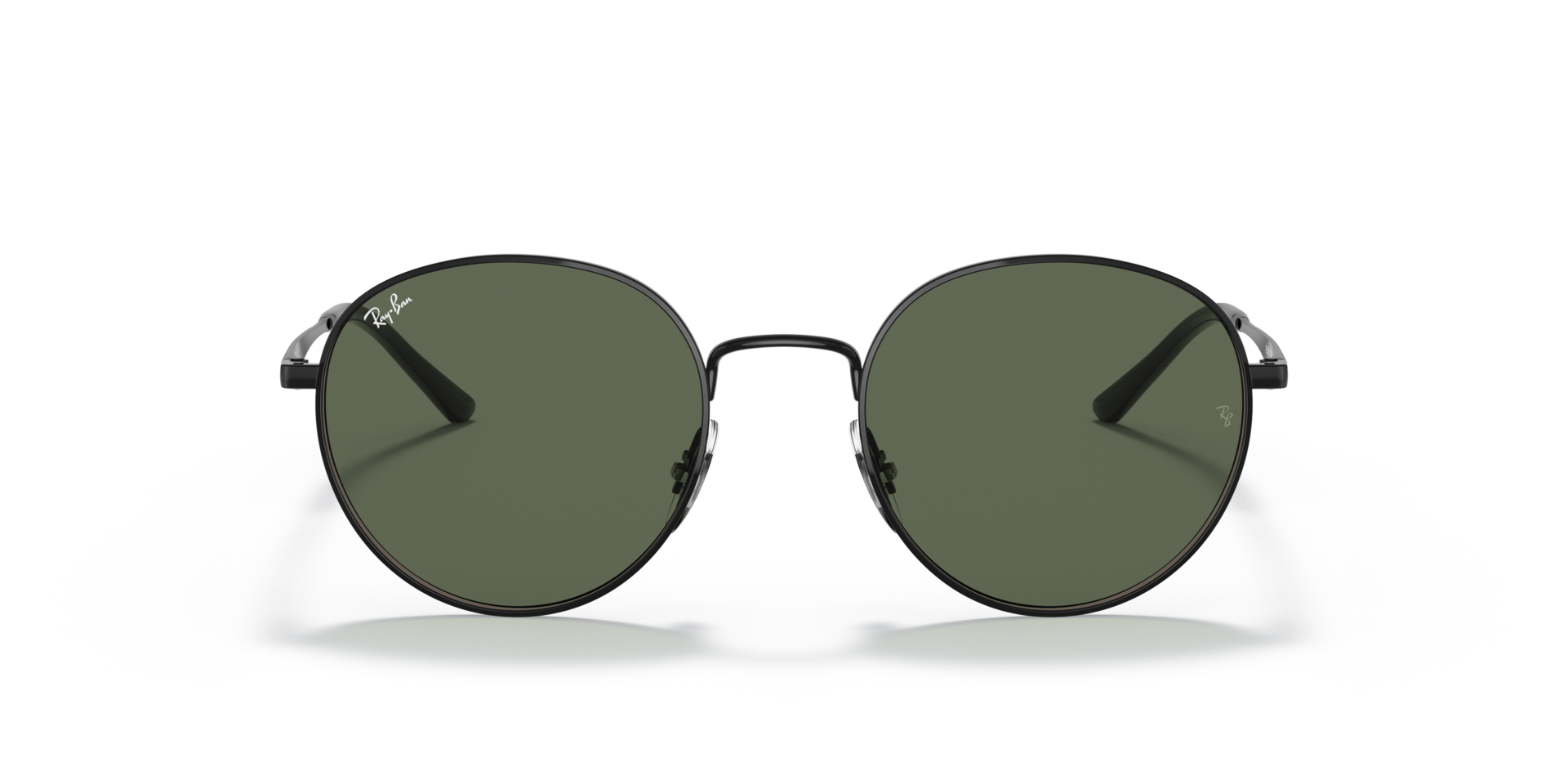 RB3681 Schwarz MetallSunglass Frames von B24, Vorderansicht