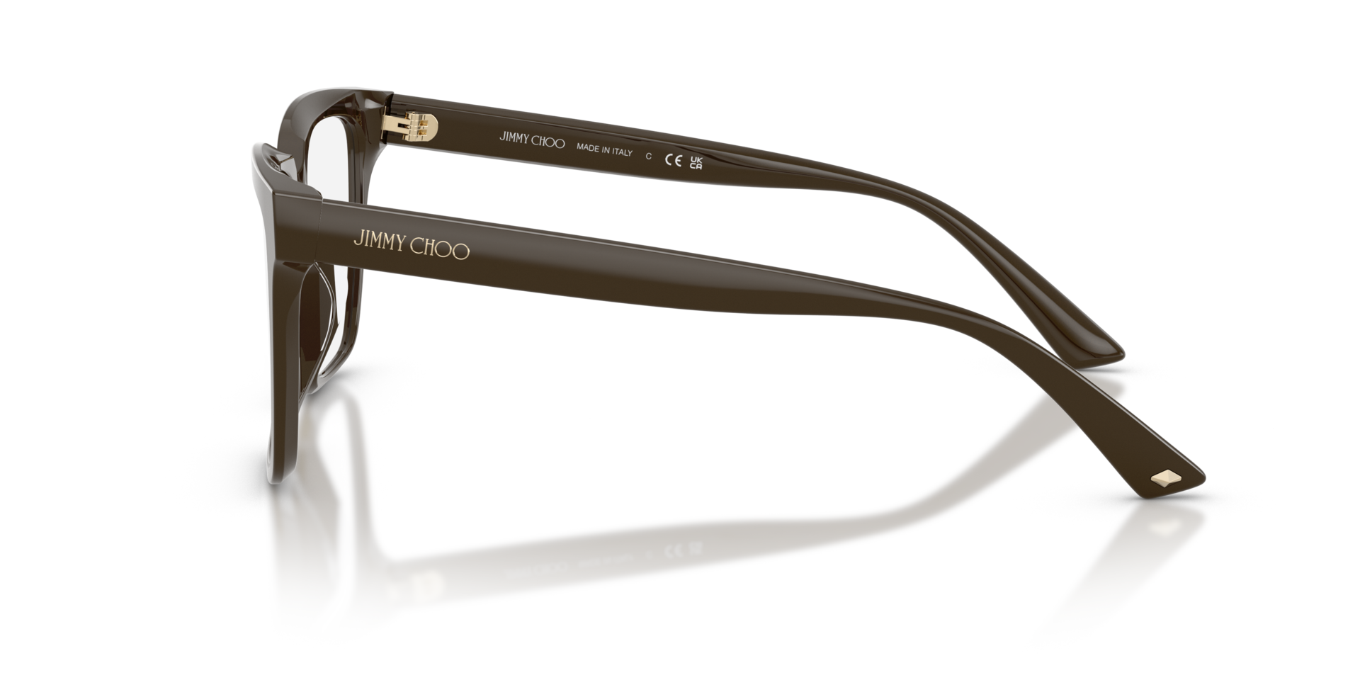JC3040U Caper Green AcetatEyeglass Frames von B24, Seitenansicht