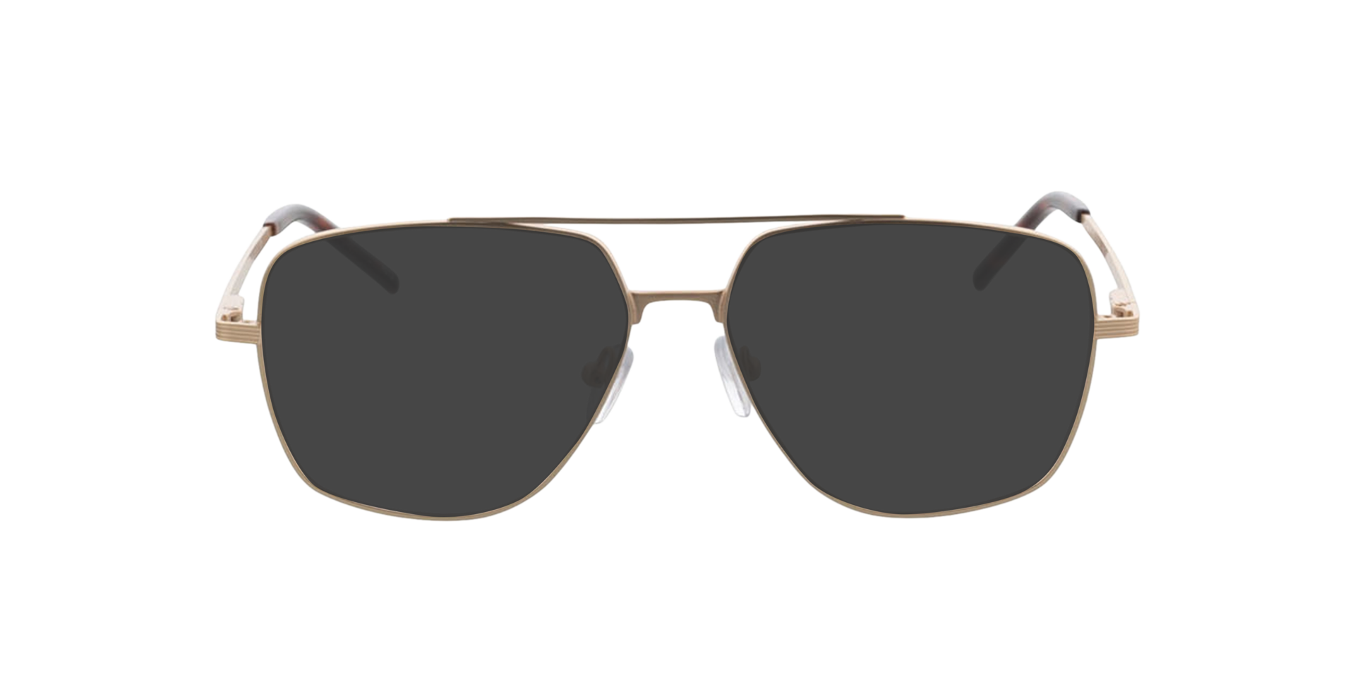 Douglas Matt Gold  &  Havana MetallEyeglass Frames von B24, mit getönten Gläsern