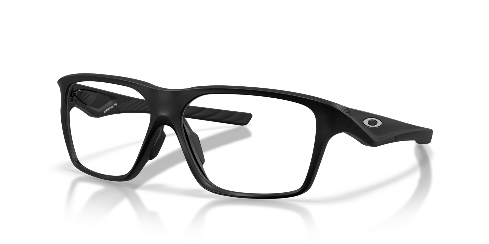 Versafuse SQ Satijnglans zwart KunststofEyeglass Frames van B24, Hoekweergave