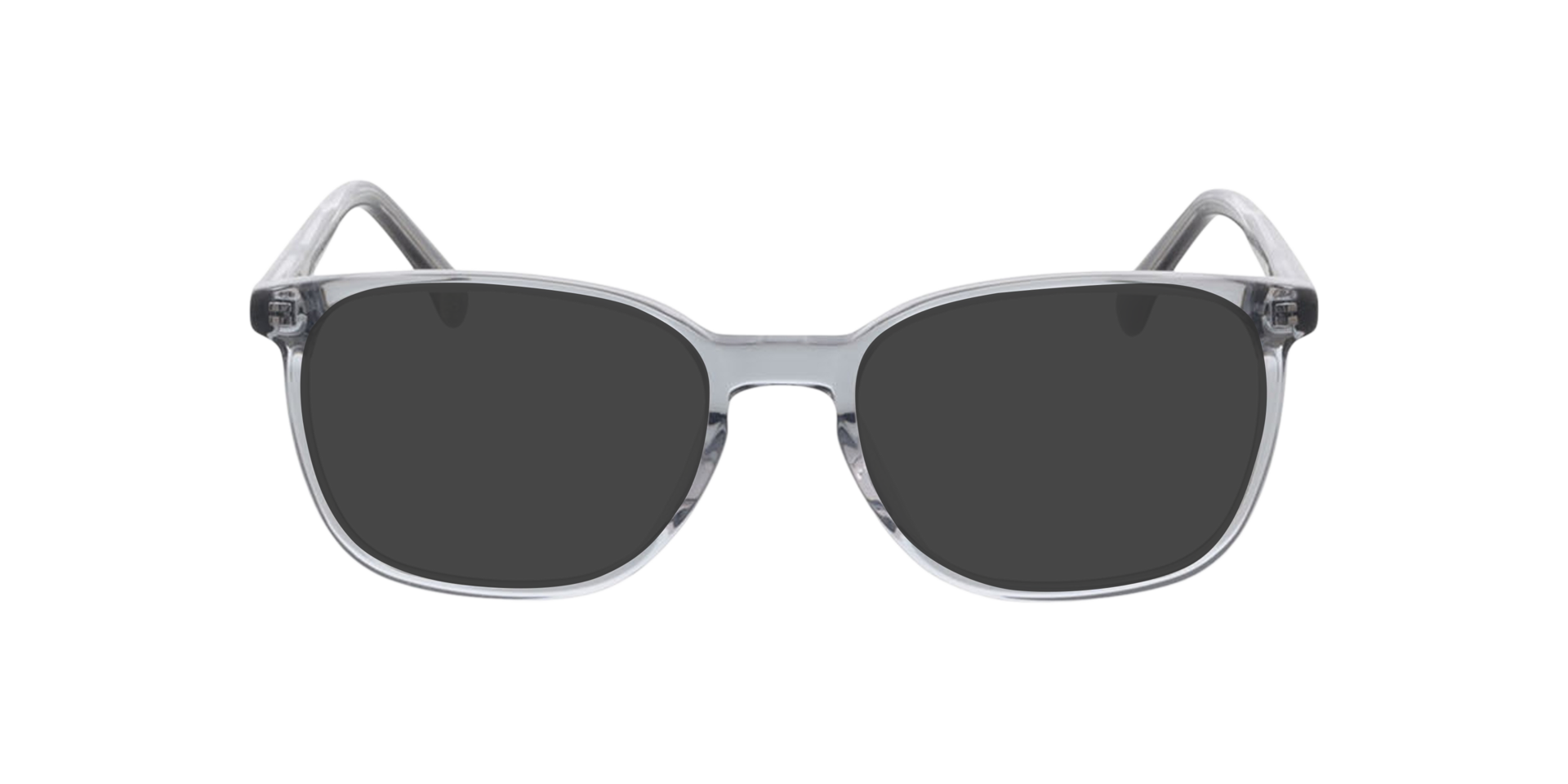 Kensington Grijs  &  tweelaags grijs Havana AcetaatEyeglass Frames van B24, met getinte lenzen