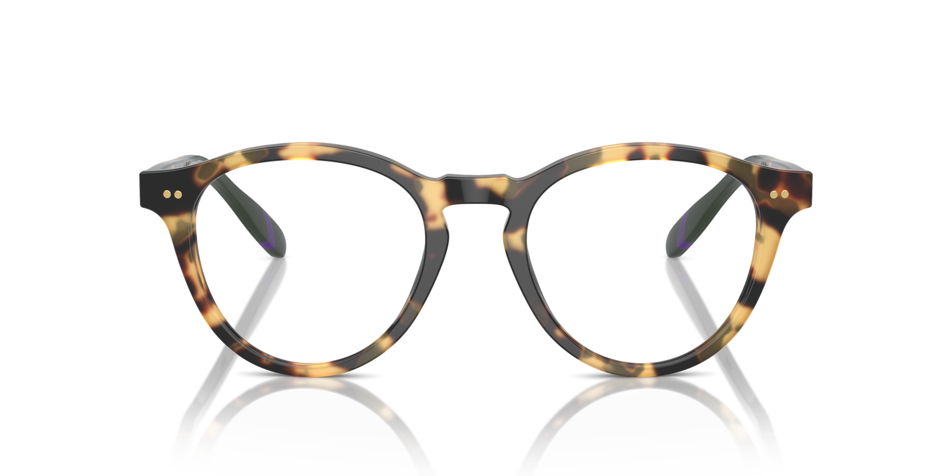 PH2268 Shiny Tortoise Brown AcetatEyeglass Frames von B24, Vorderansicht