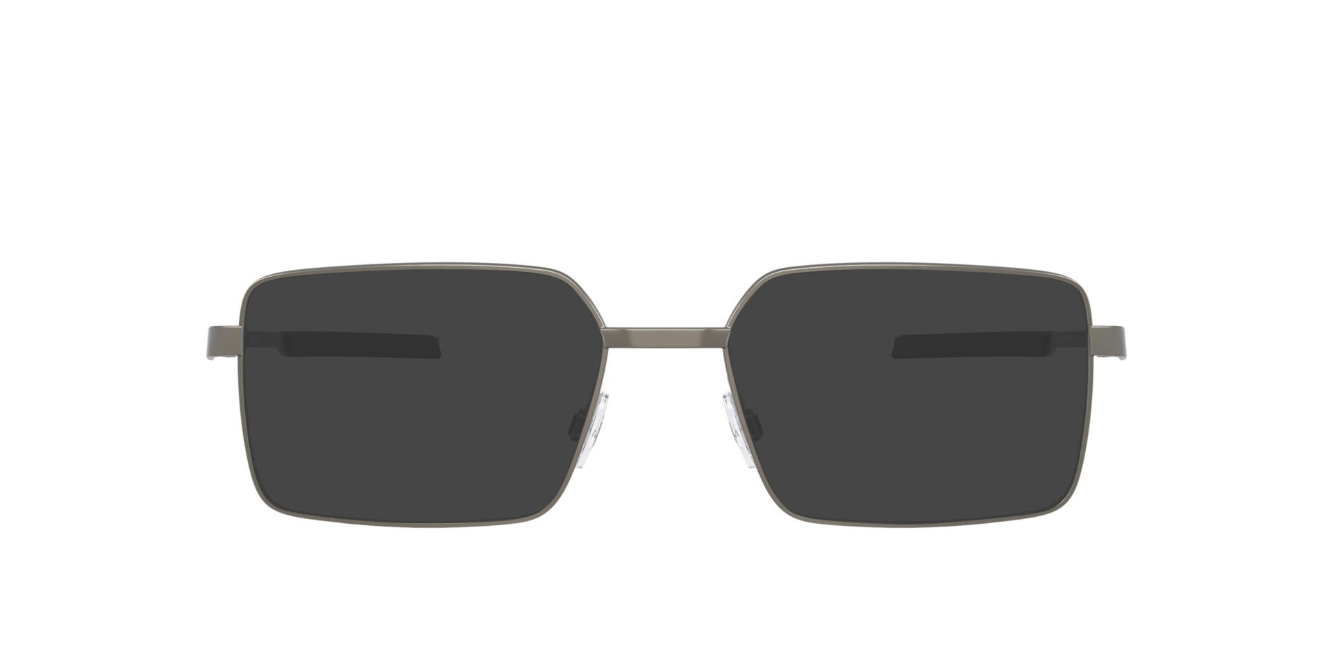 Foil SQ Mat Staalgrijs MetaalEyeglass Frames van B24, met getinte lenzen
