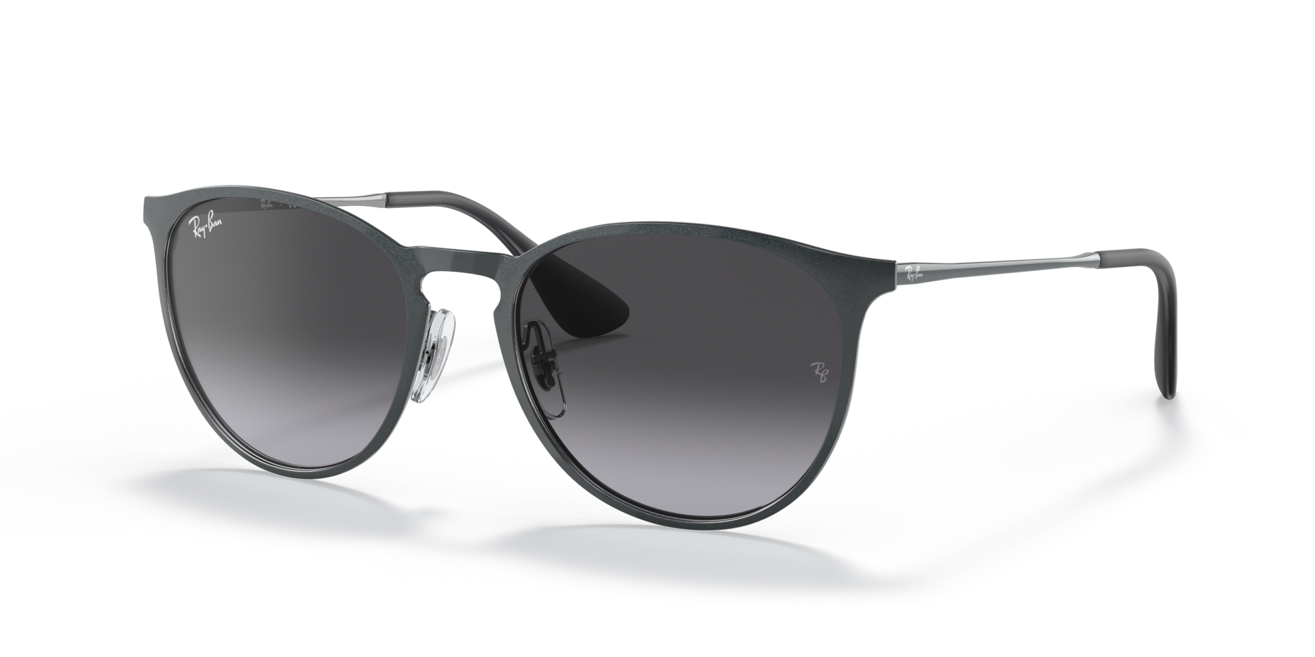 RB3539 Grau MetallSunglass Frames von B24, Dreiviertelansicht