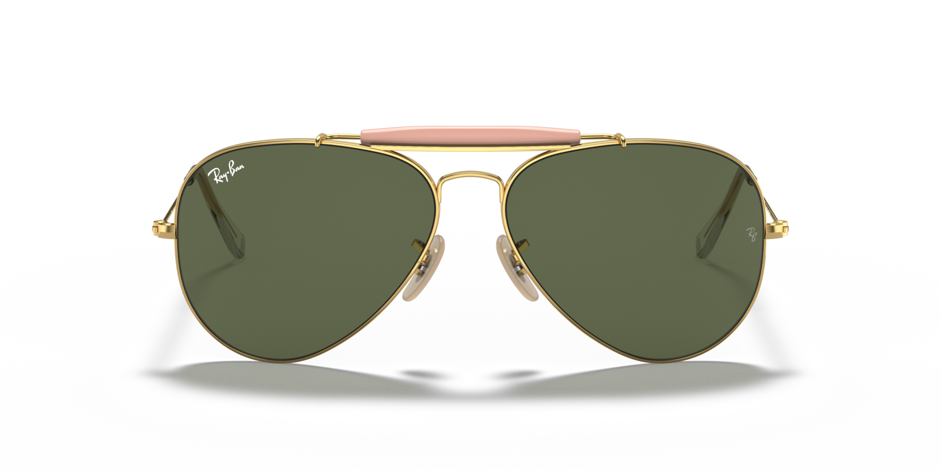 RB3029 Arista Gold MetallSunglass Frames von B24, Vorderansicht
