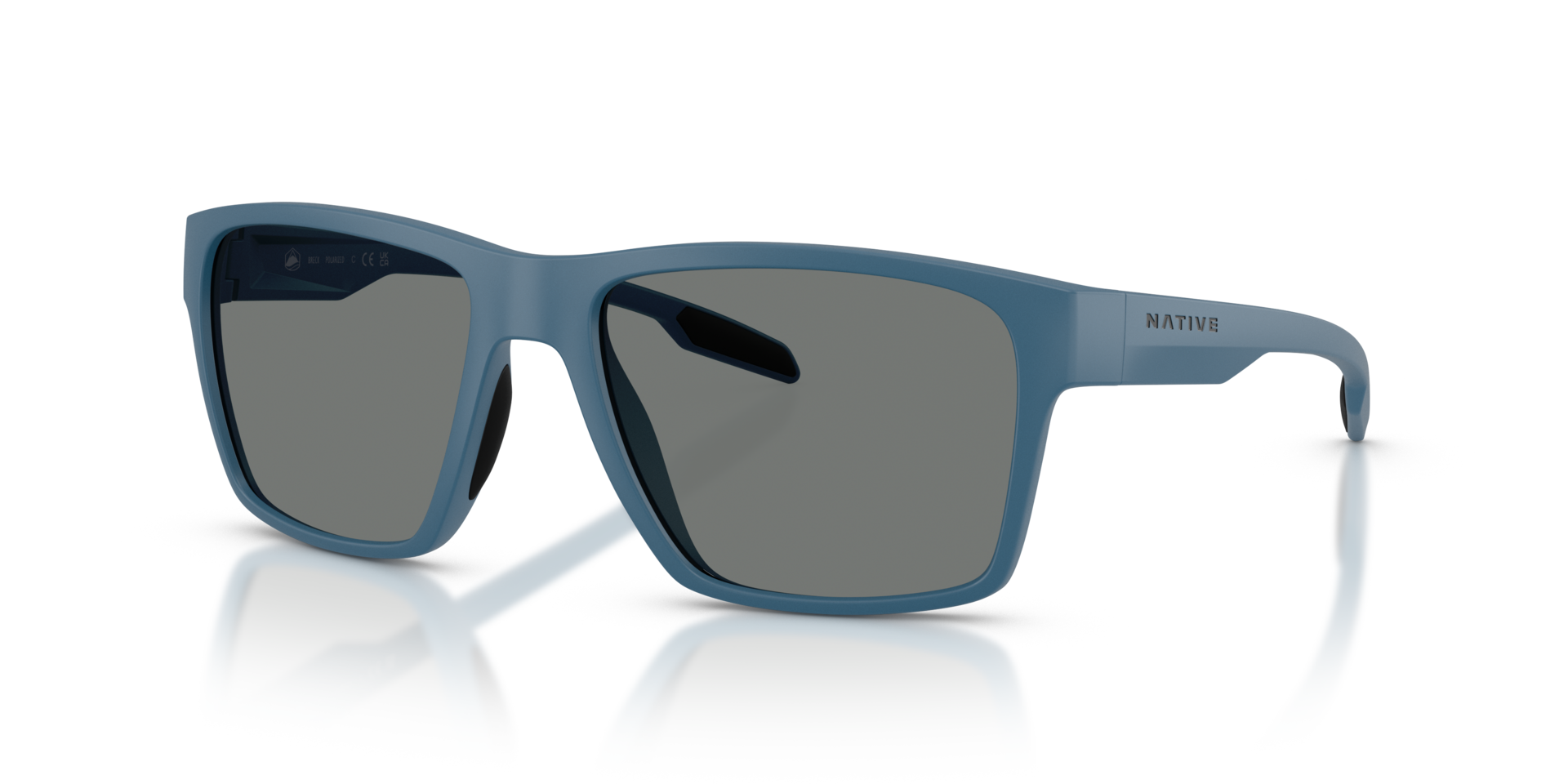 XD9041 Overland Blue KunststoffSunglass Frames von B24, Dreiviertelansicht