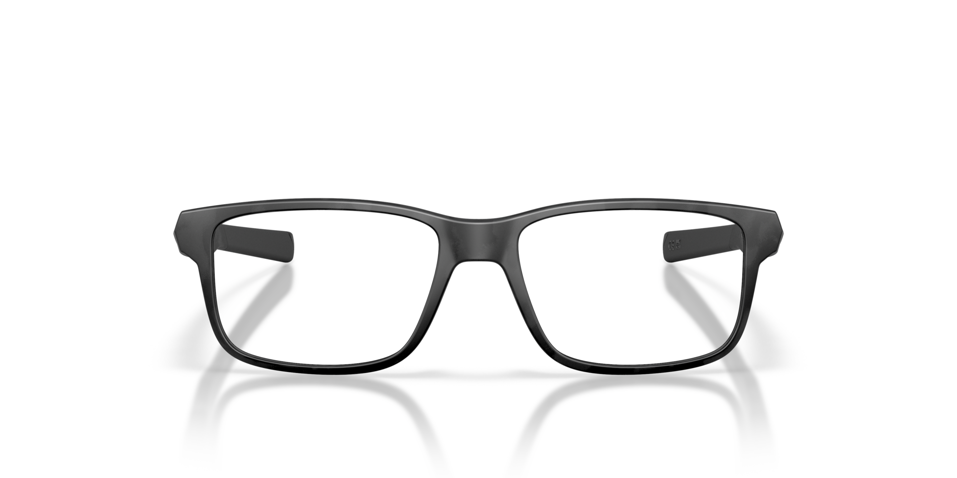 Field Day (Youth Fit) Satin Black Camo KunststoffEyeglass Frames von B24, Vorderansicht