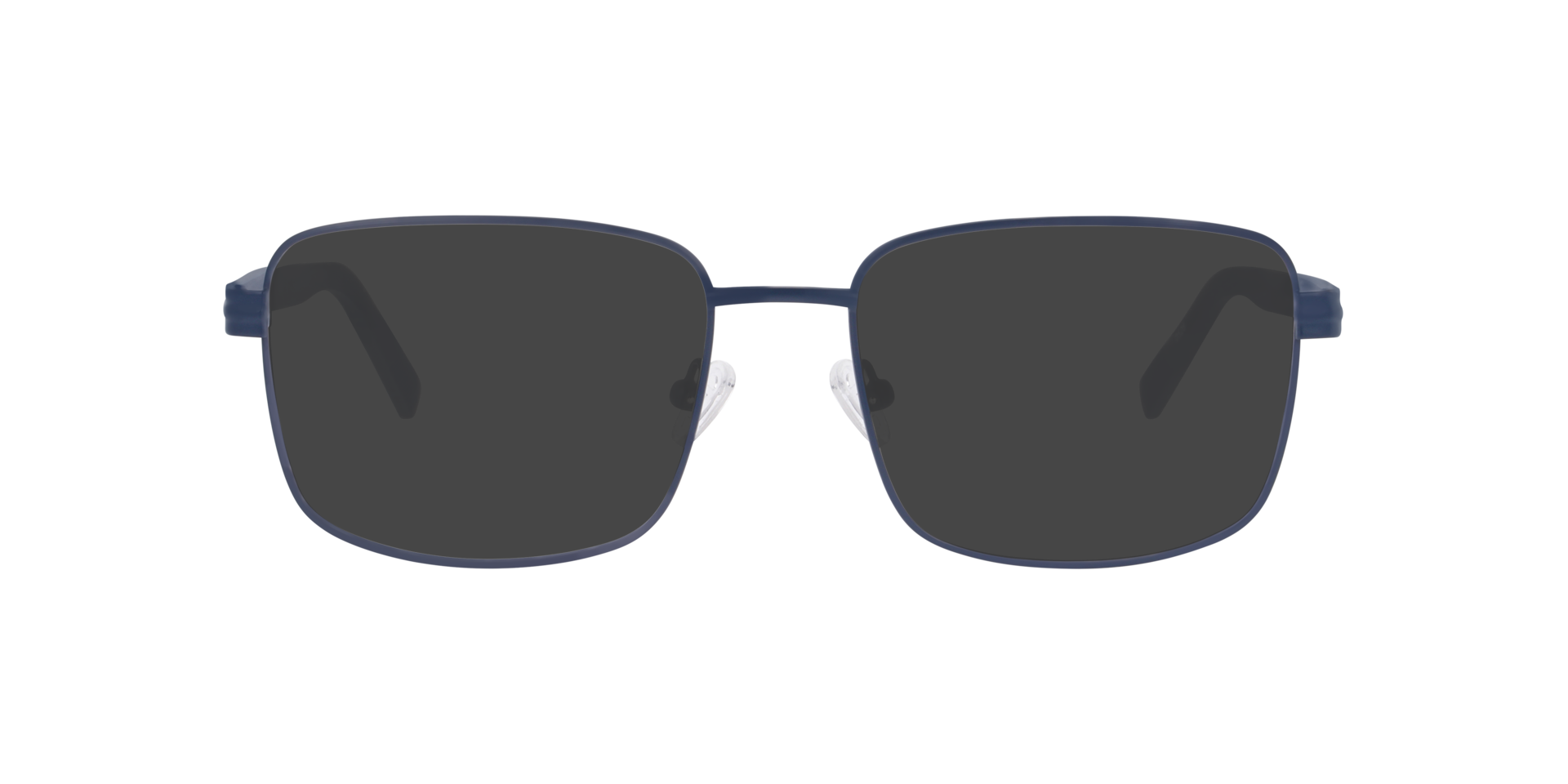 Nottingham Donkerblauw MetaalEyeglass Frames van B24, met getinte lenzen