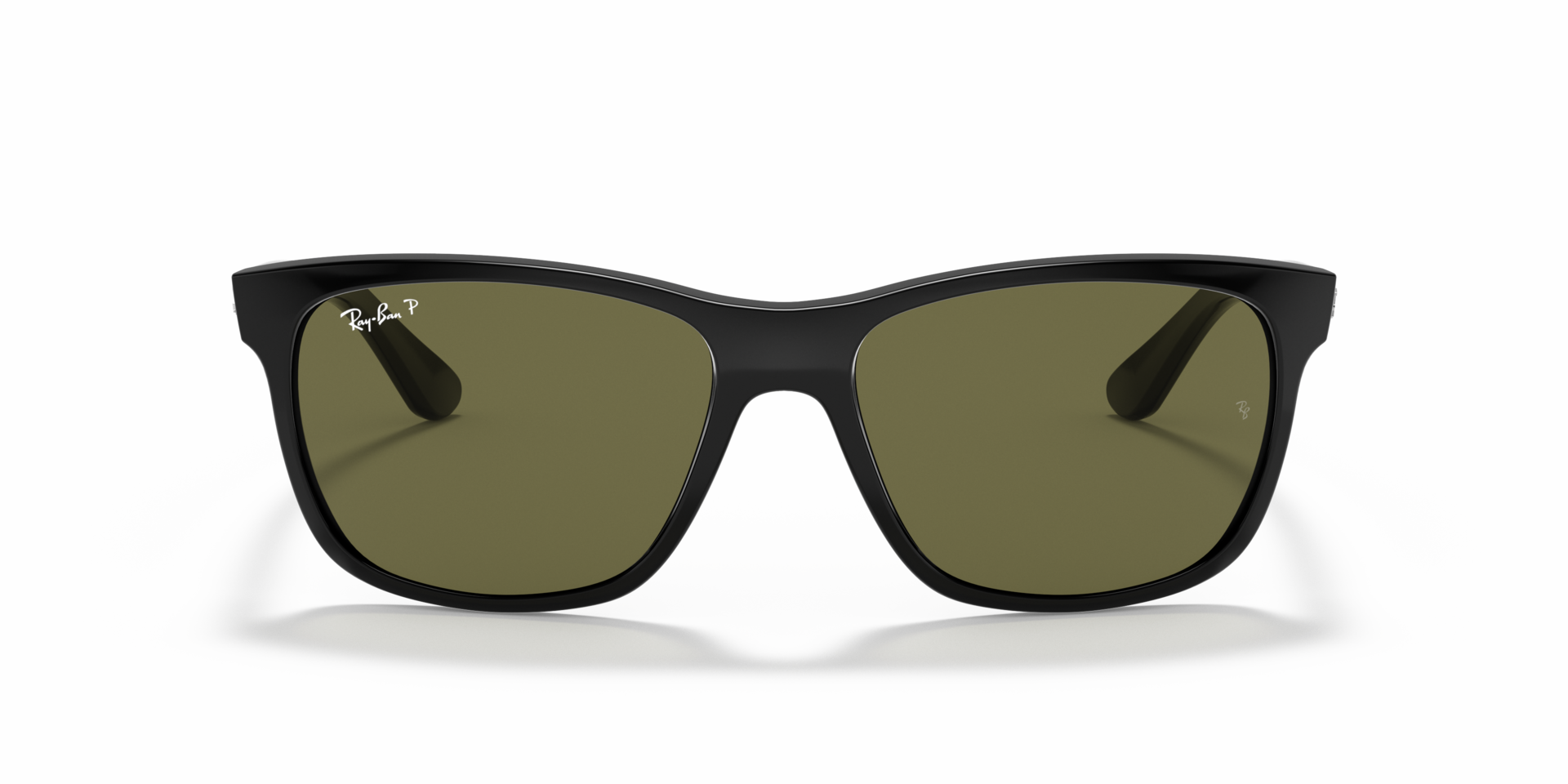 RB4181 Zwart KunststofSunglass Frames van B24, Vooraanzicht