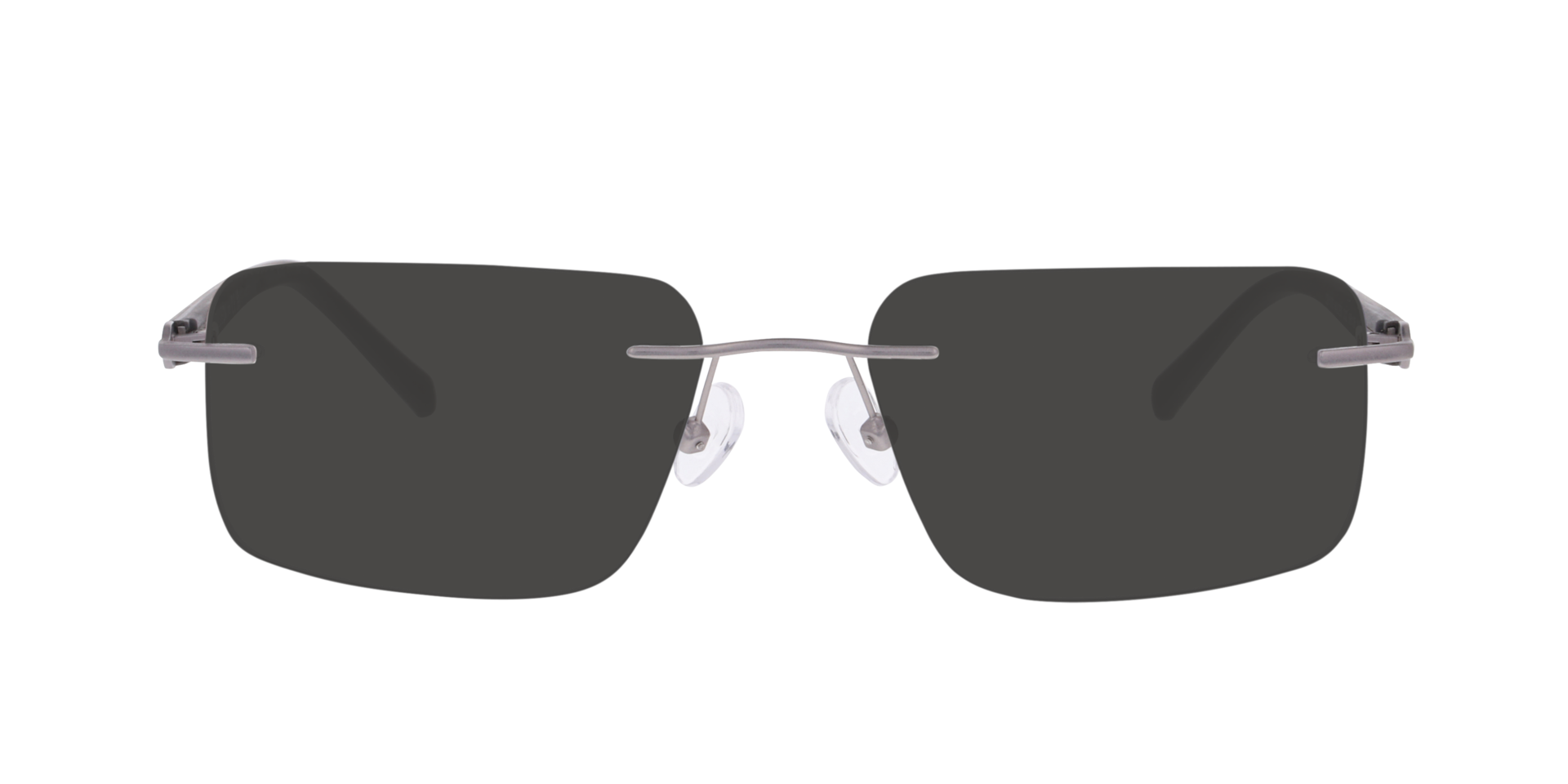 Halden Matt Gunmetal MetallEyeglass Frames von B24, mit getönten Gläsern