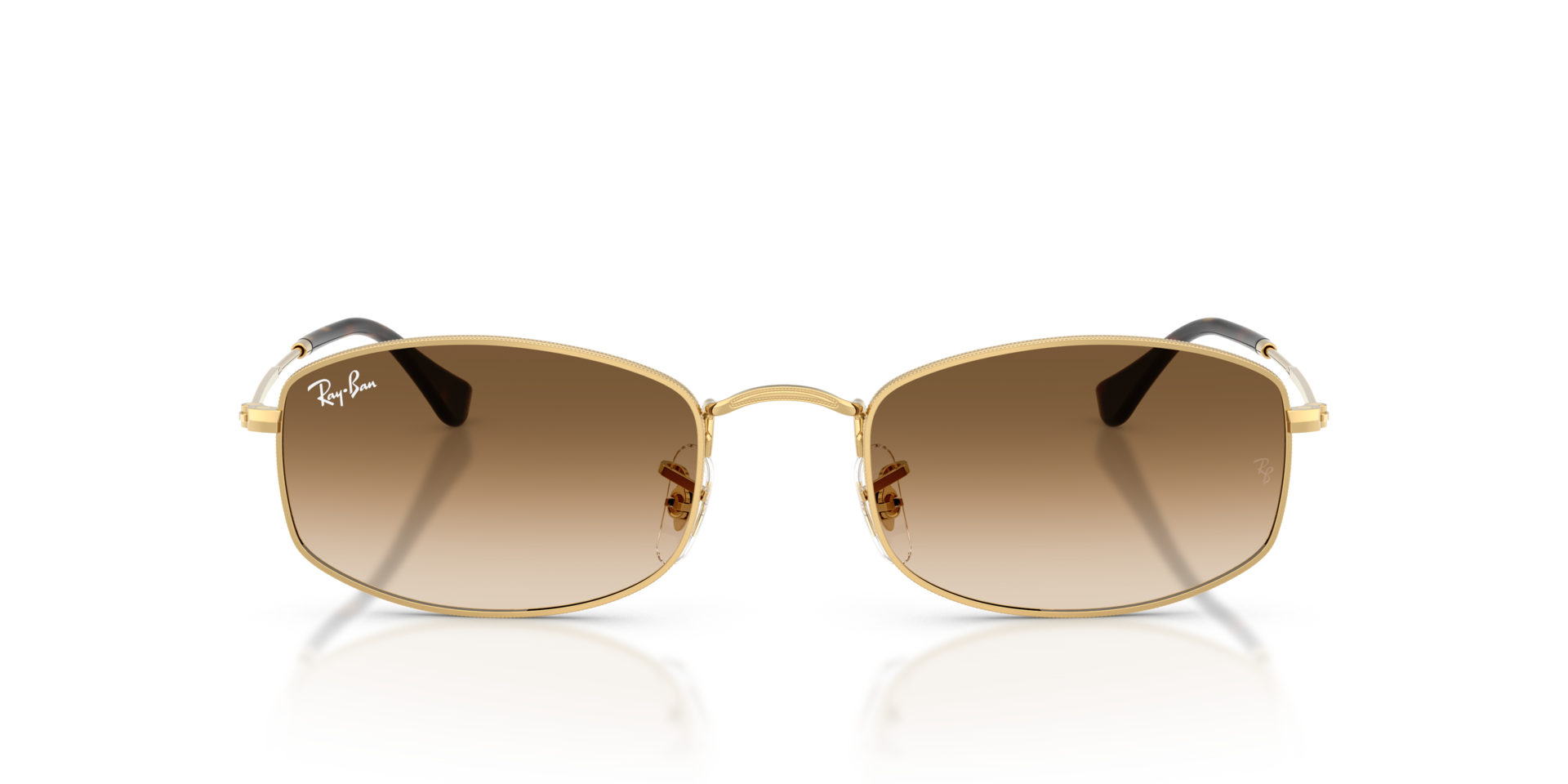 RB3832 Arista goud MetaalSunglass Frames van B24, Vooraanzicht