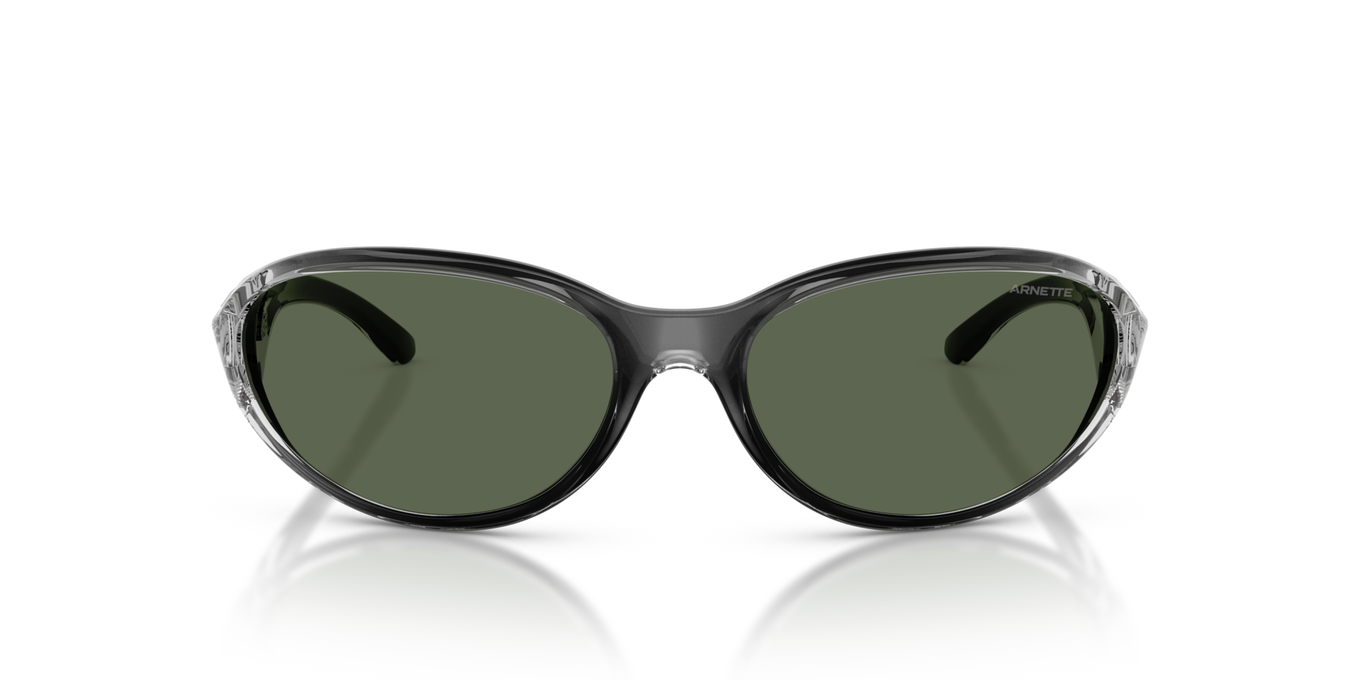 AN4368 Flashcoat Grey KunststoffSunglass Frames von B24, Vorderansicht