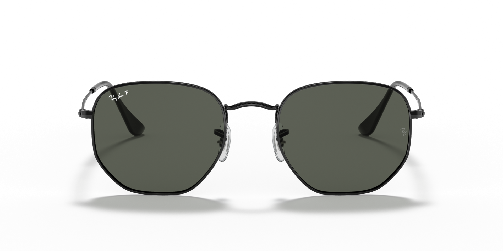RB3548N Schwarz MetallSunglass Frames von B24, Vorderansicht