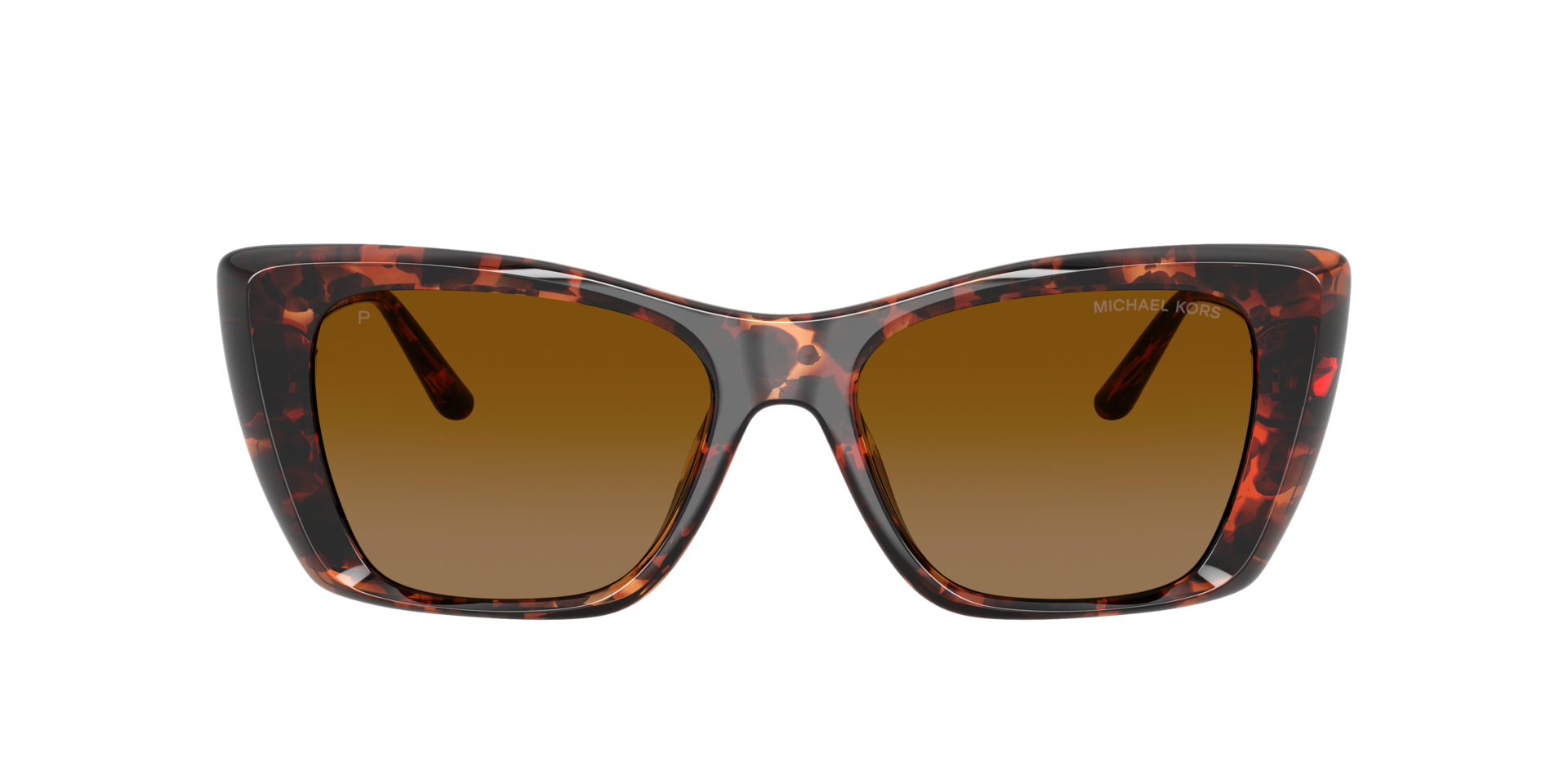 MK2270U Luggage Tortoise KunststofSunglass Frames van B24, met getinte lenzen