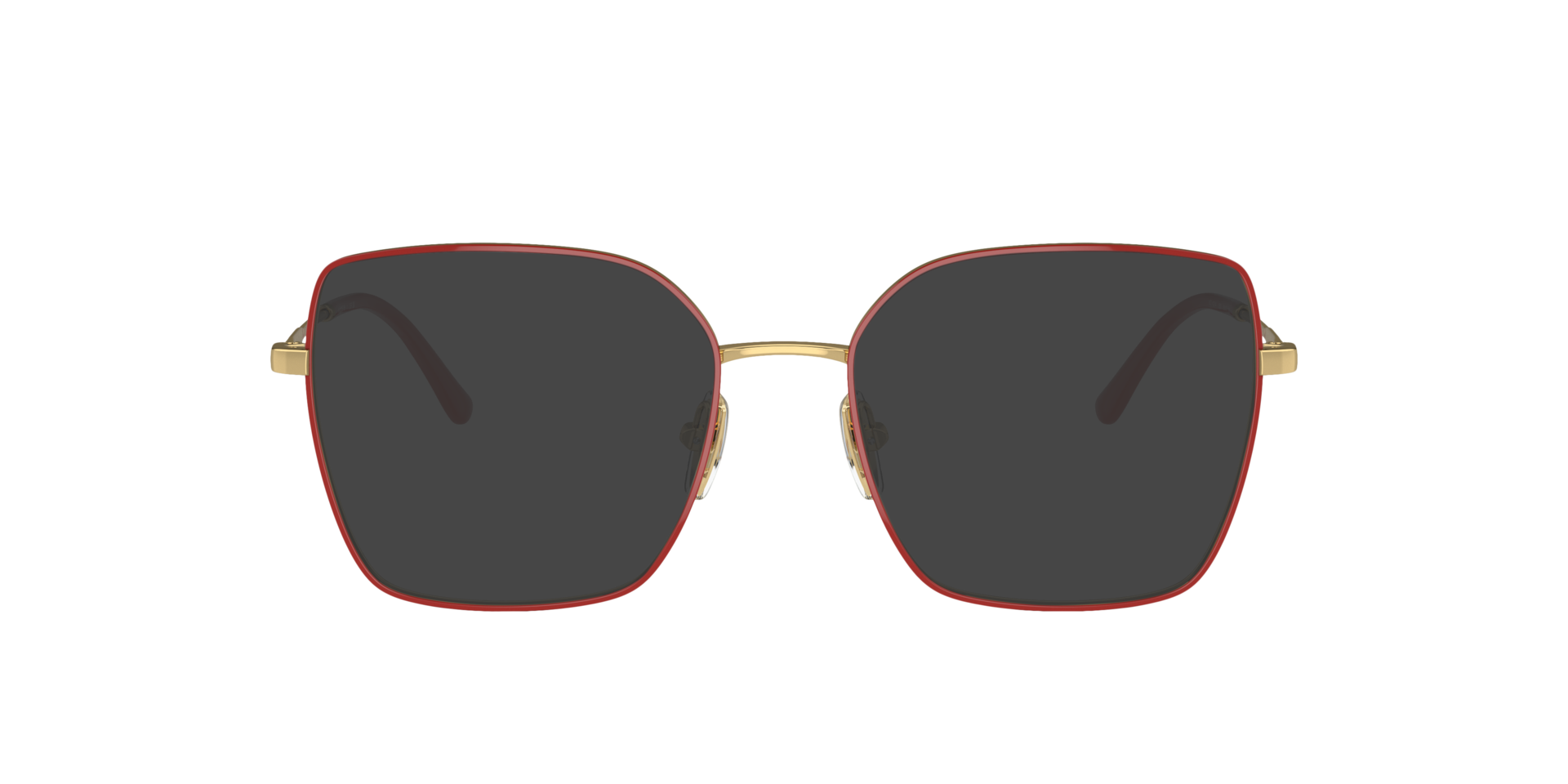 VO4274 Top rood & goud MetaalEyeglass Frames van B24, met getinte lenzen