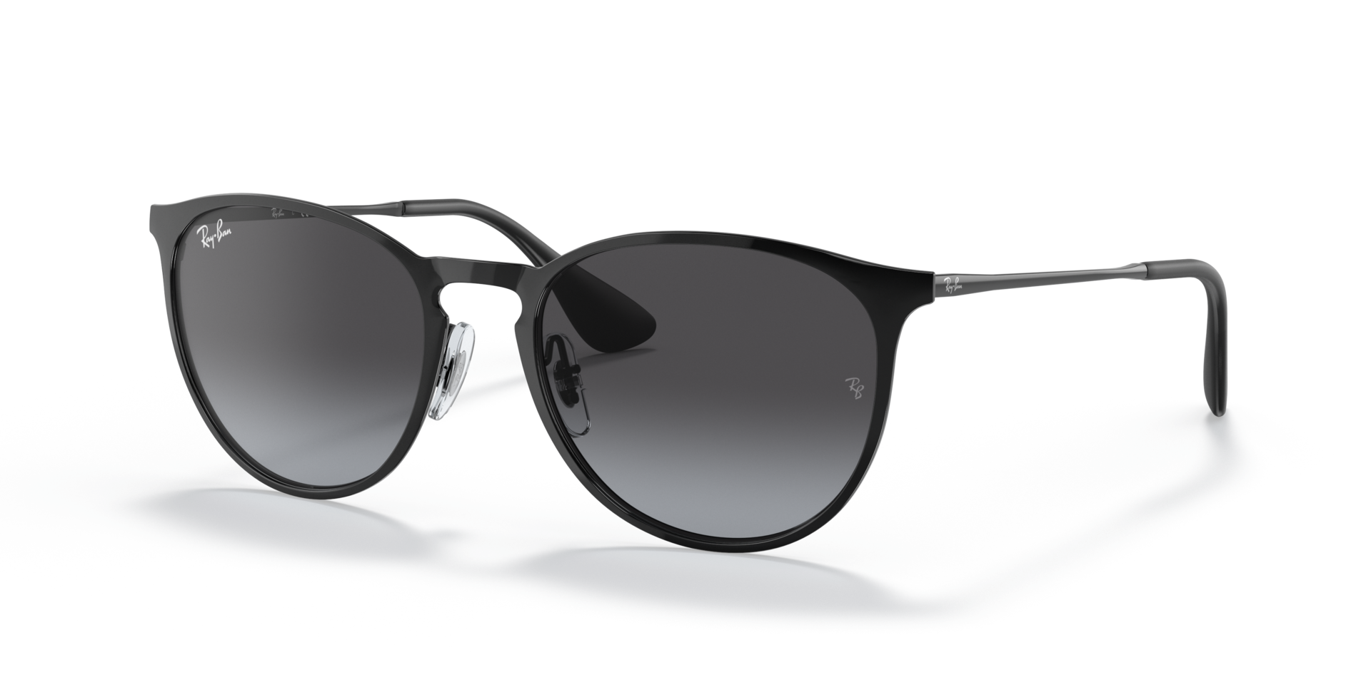RB3539 Zwart MetaalSunglass Frames van B24, Hoekweergave