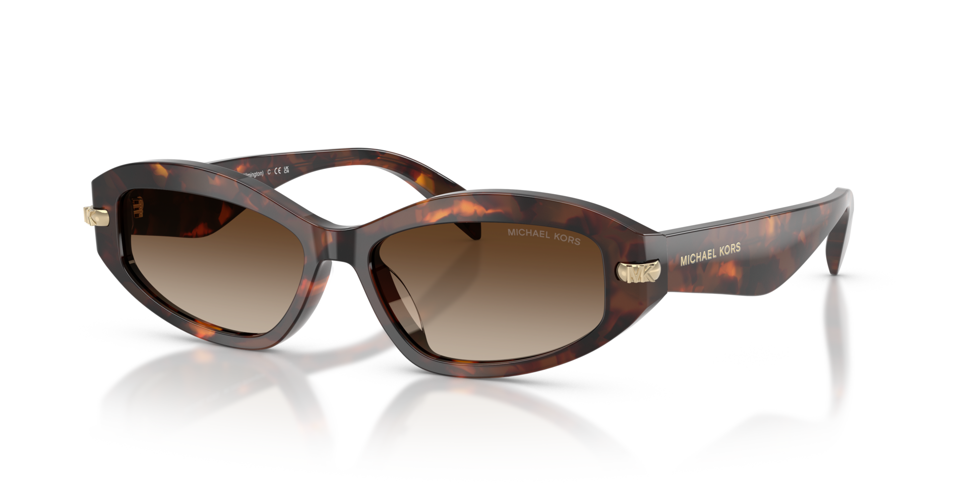 MK2260D Luggage Tortoise AcetaatSunglass Frames van B24, Hoekweergave