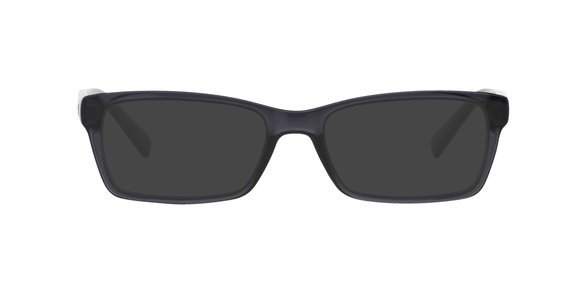 AX3007 Glanzend Transparant Grijs KunststofEyeglass Frames van B24, met getinte lenzen