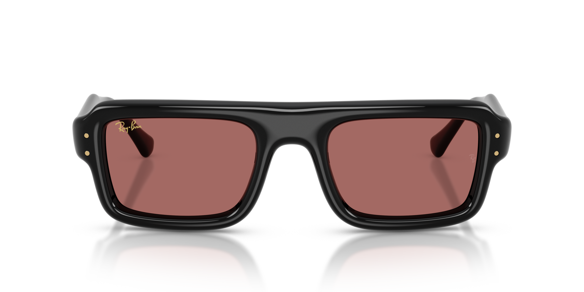 RB4954 Schwarz KunststoffSunglass Frames von B24, Vorderansicht