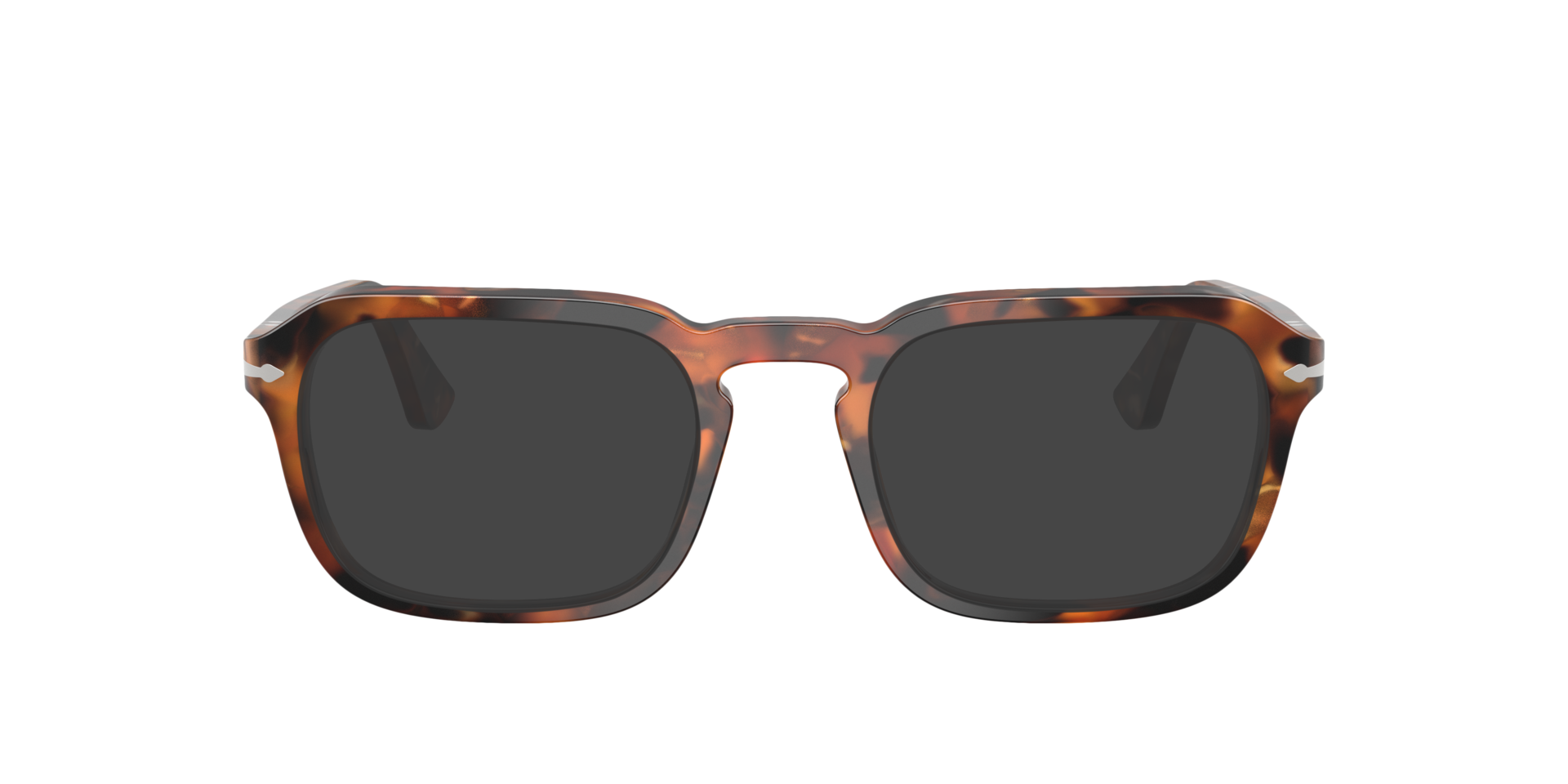 PO3390V Tortoise Brown & Pearl Brown AcetatEyeglass Frames von B24, mit getönten Gläsern
