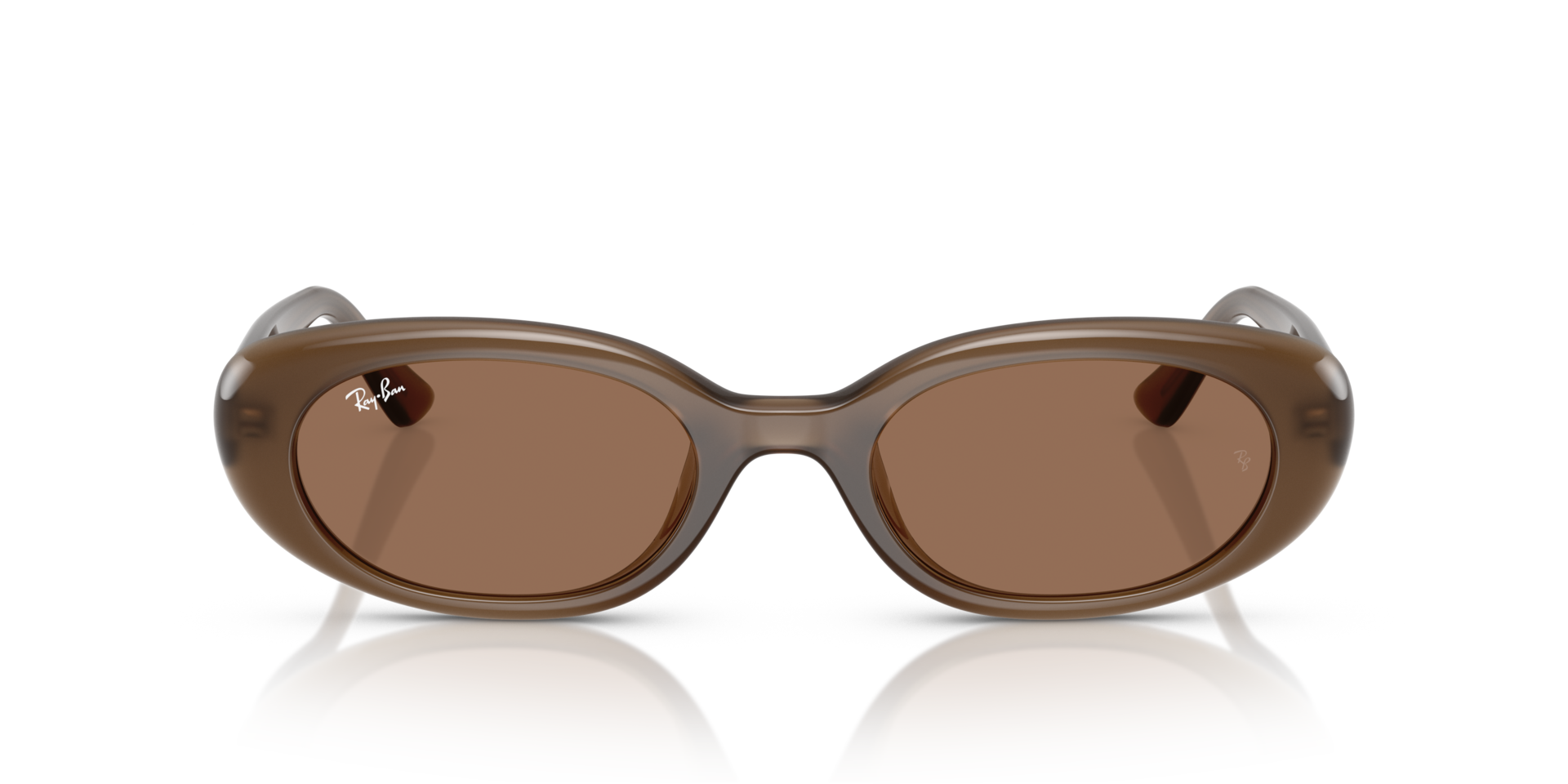 RB4441D Opal Brown KunststofSunglass Frames van B24, Vooraanzicht