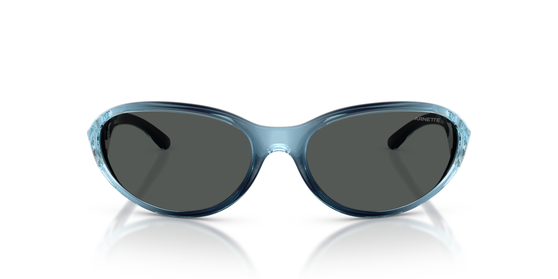 AN4368 Flashcoat Blue KunststoffSunglass Frames von B24, Vorderansicht