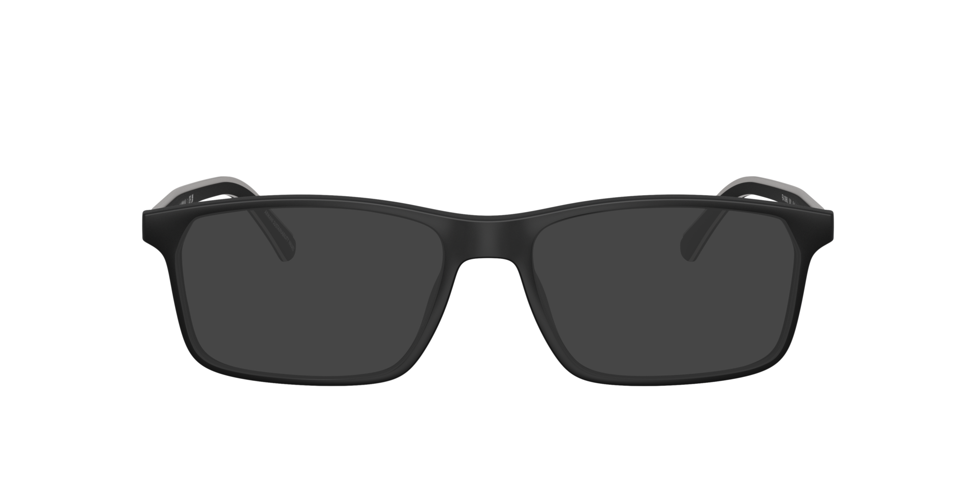 EA3266U Matzwart KunststofEyeglass Frames van B24, met getinte lenzen