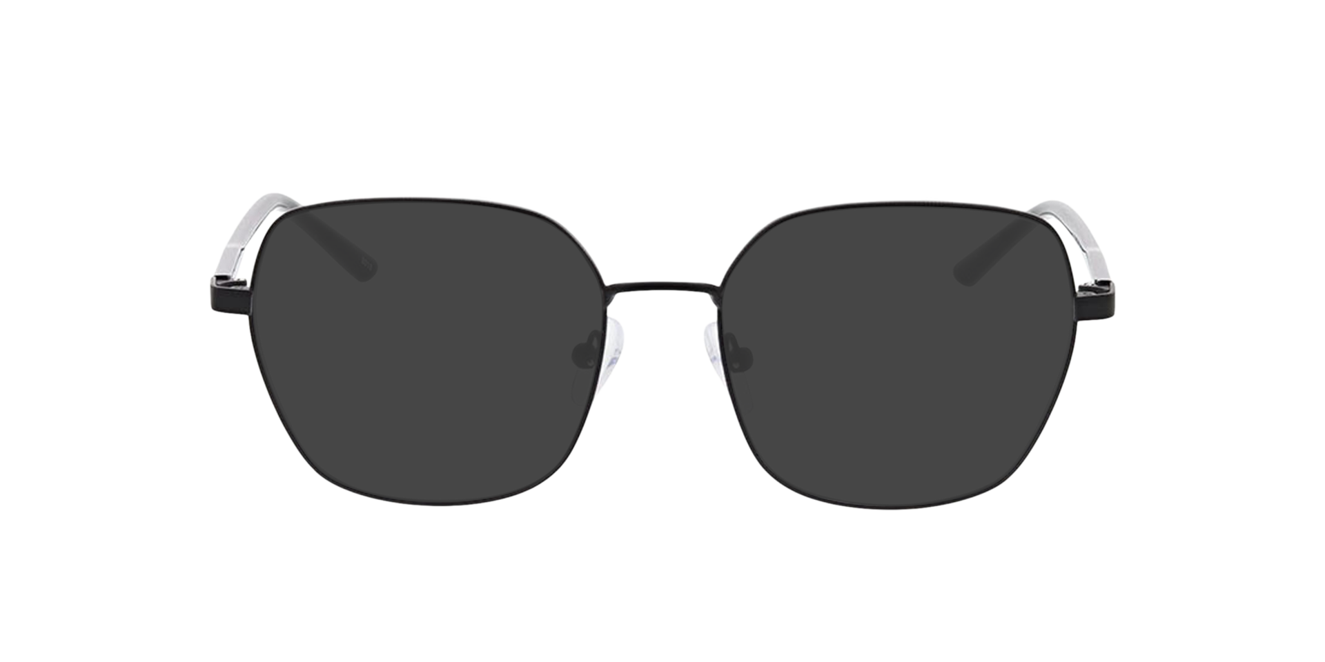 Genua Matt Black  &  Black MetallEyeglass Frames von B24, mit getönten Gläsern