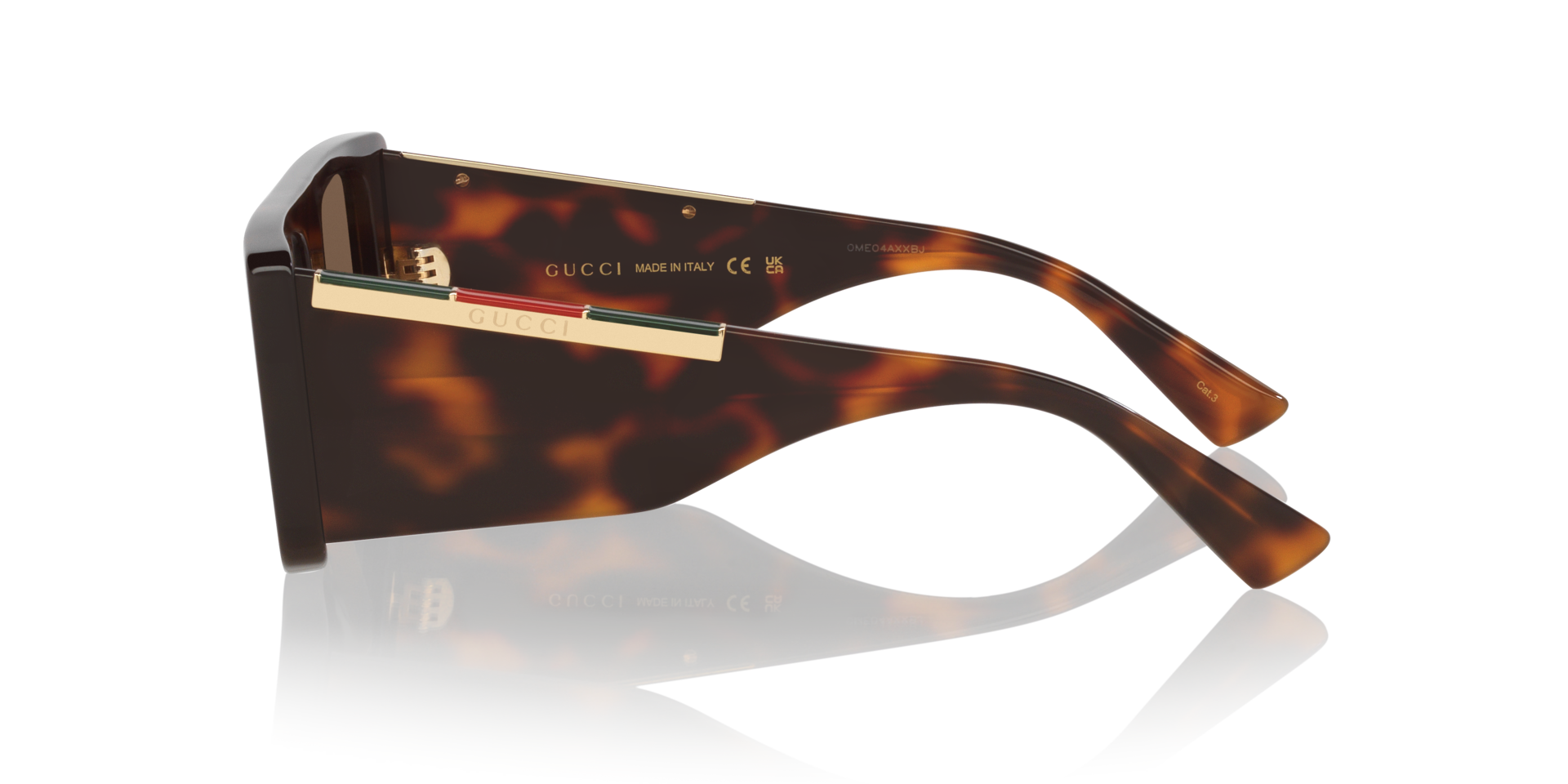 GG1888S Tortoise AcetatSunglass Frames von B24, Seitenansicht