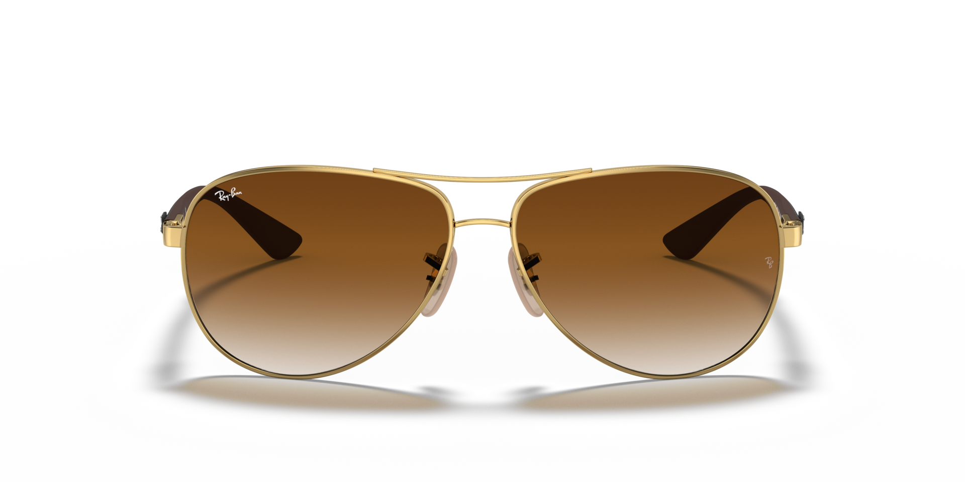 RB8313 Arista Gold MetallSunglass Frames von B24, Vorderansicht