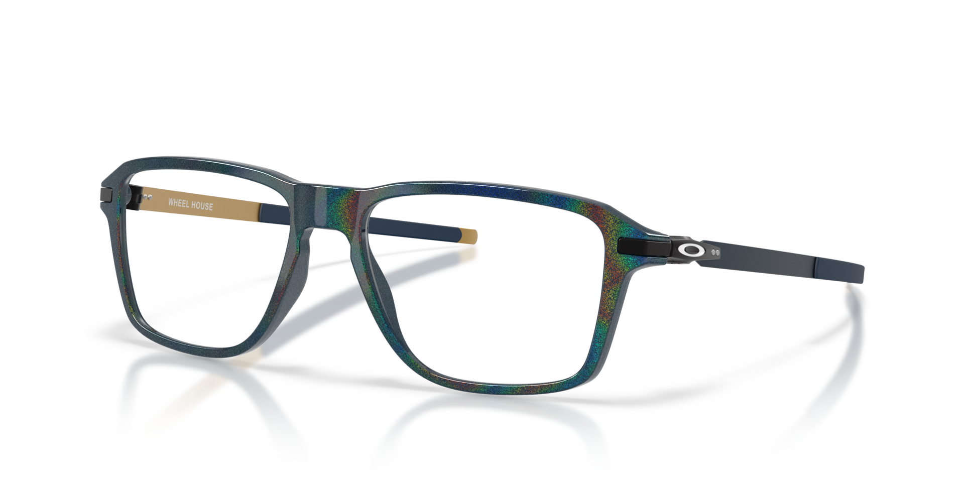 Wheel House Polaris Collection Abyss Spacedust KunststofEyeglass Frames van B24, Hoekweergave
