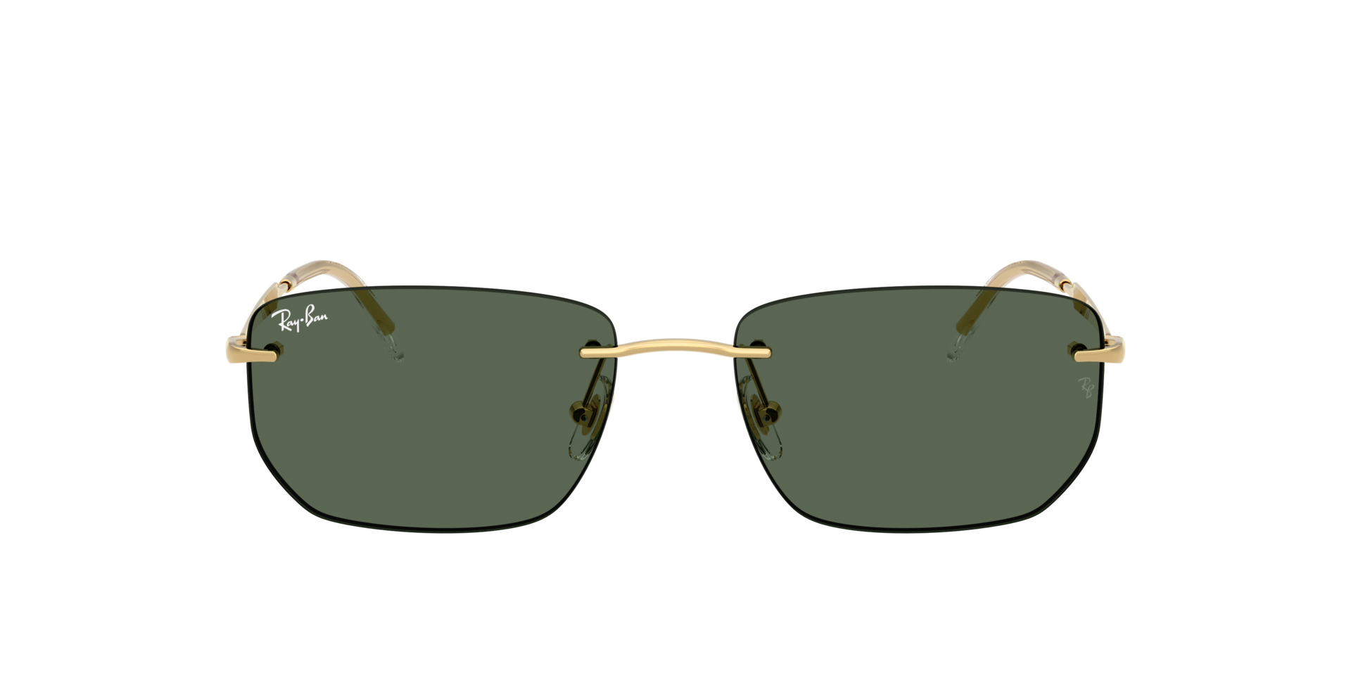 RB3768 Arista goud MetaalSunglass Frames van B24, met getinte lenzen