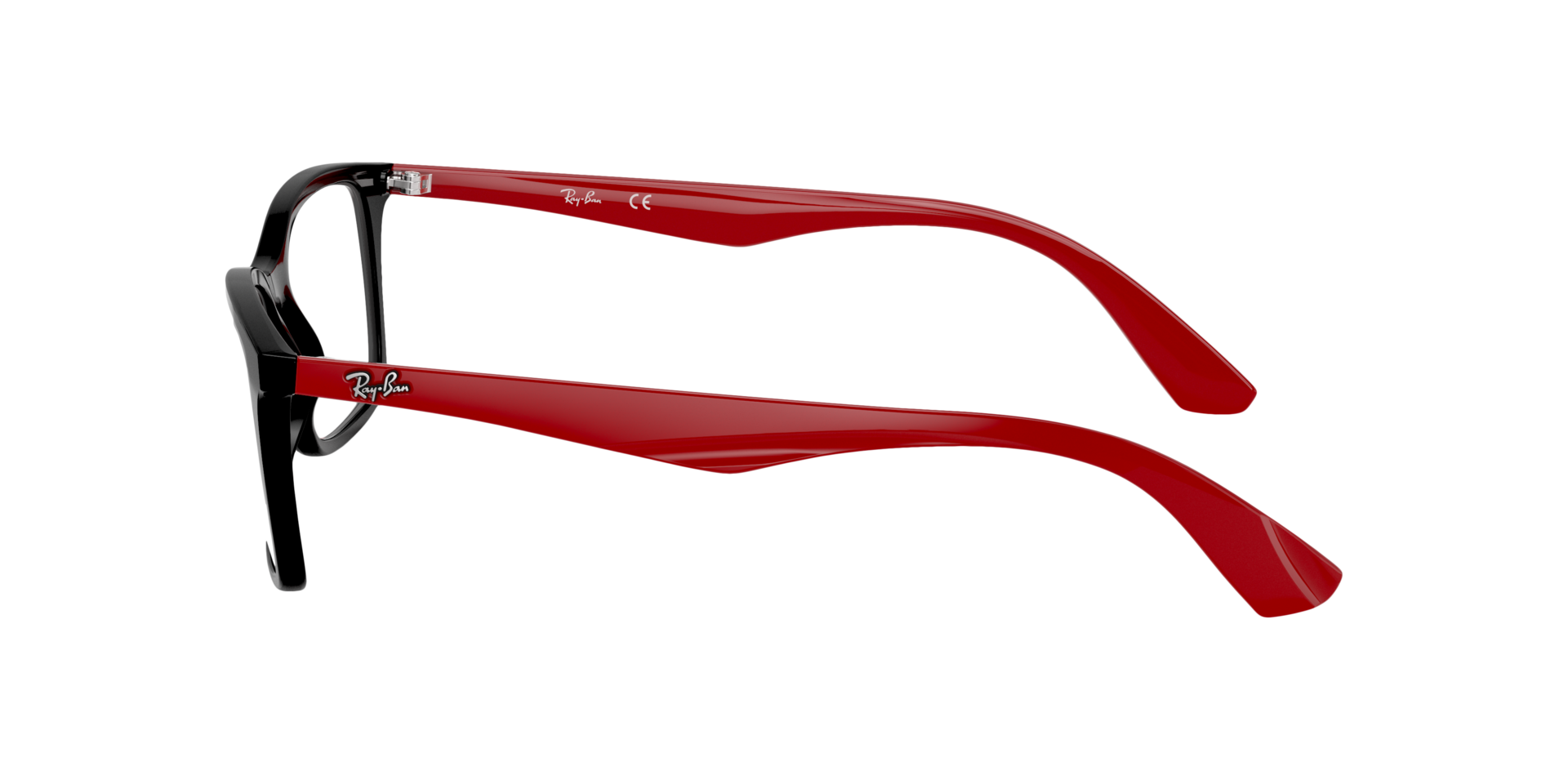 RB7047 Schwarz KunststoffEyeglass Frames von B24, Seitenansicht