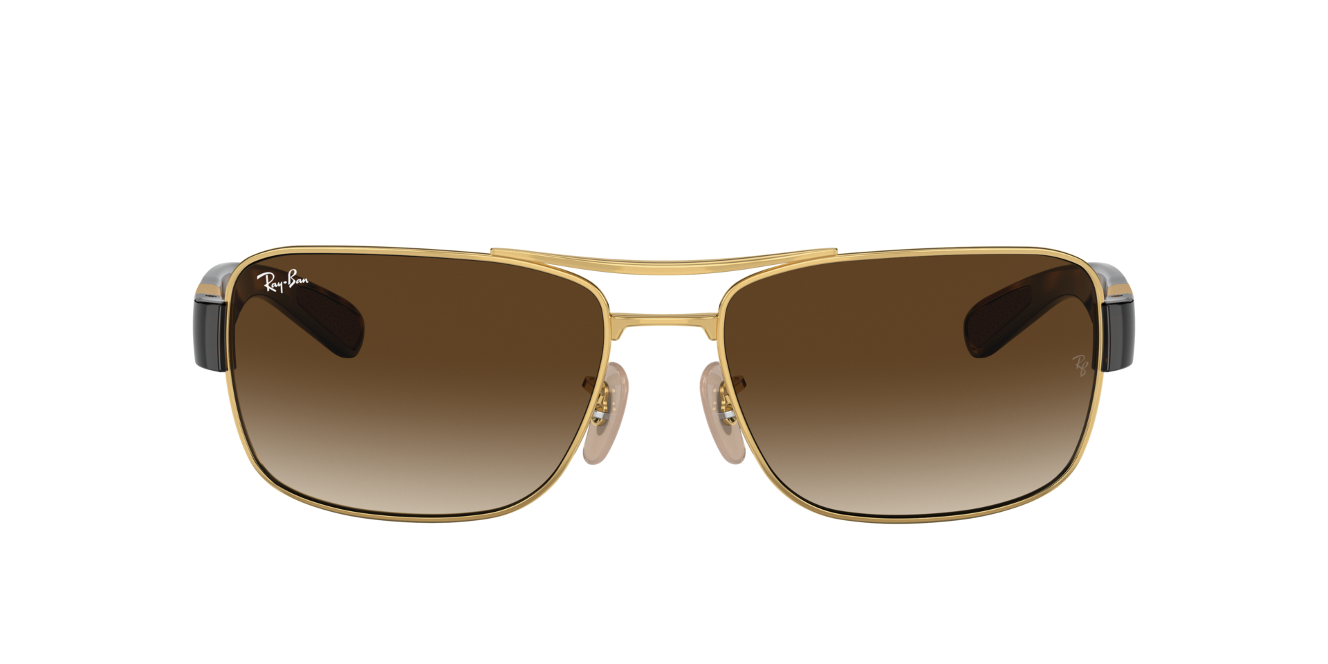RB3522 Arista goud MetaalSunglass Frames van B24, met getinte lenzen
