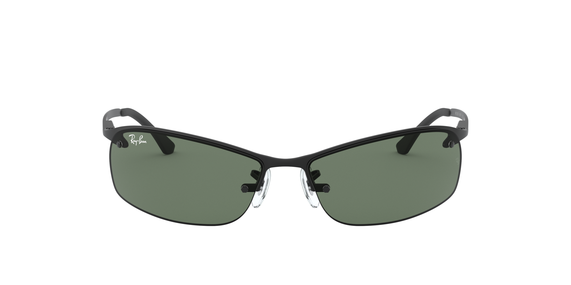 RB3183 Schwarz MetallSunglass Frames von B24, Vorderansicht