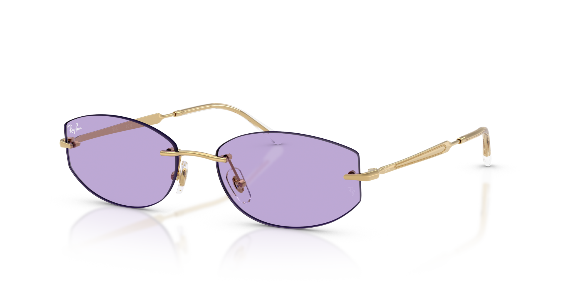 RB3792 Arista MetallSunglass Frames von B24, Dreiviertelansicht