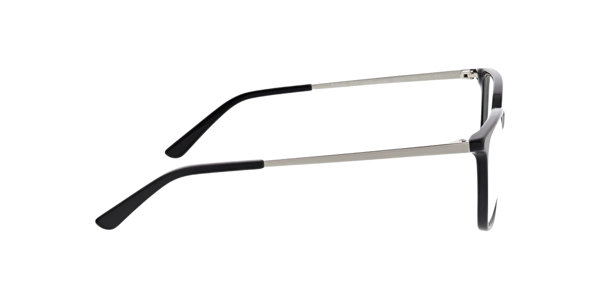 Jodie Schwarz AcetatEyeglass Frames von B24, Seitenansicht
