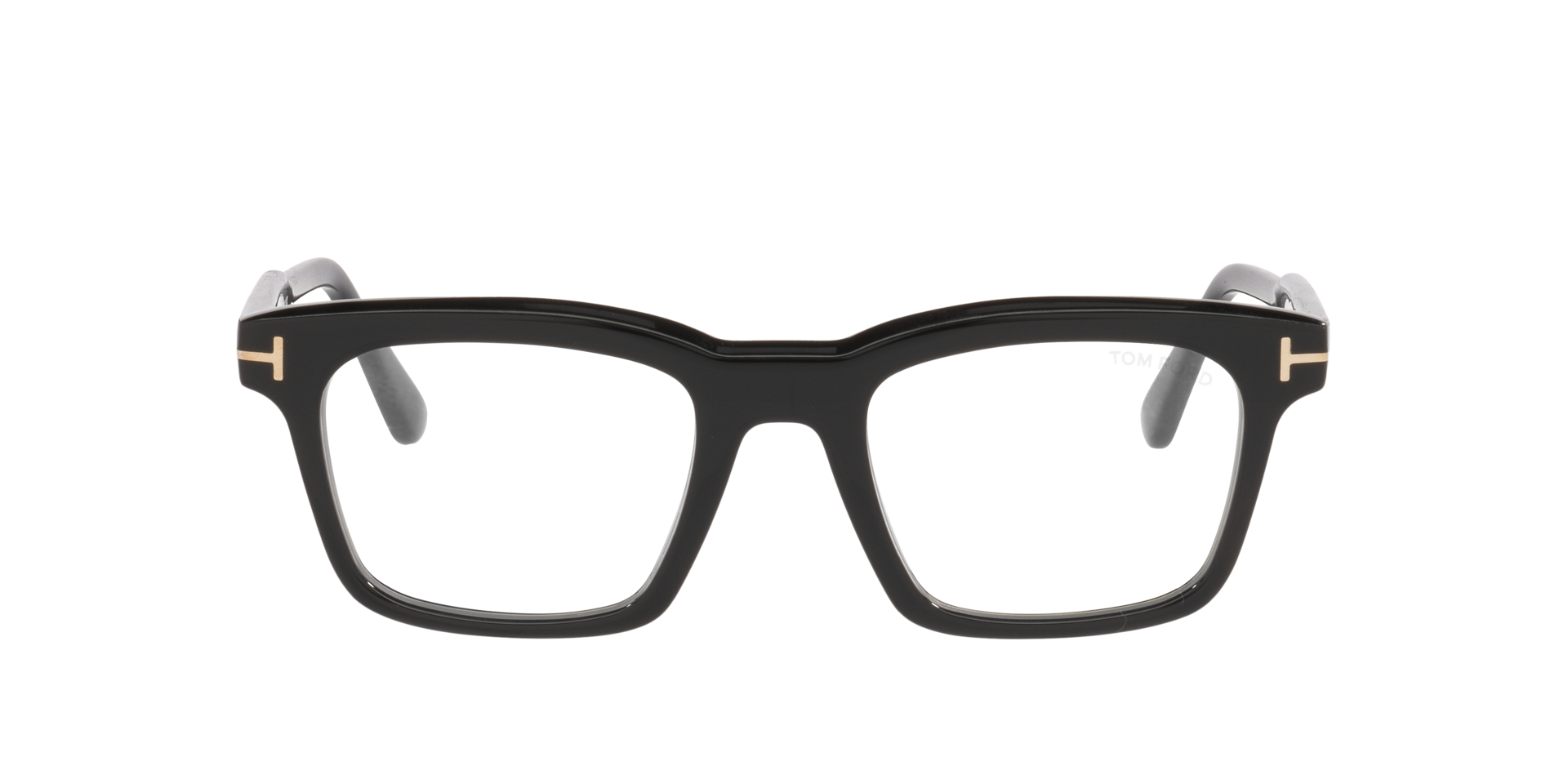 FT6122-B Glänzendes Schwarz AcetatEyeglass Frames von B24, mit getönten Gläsern